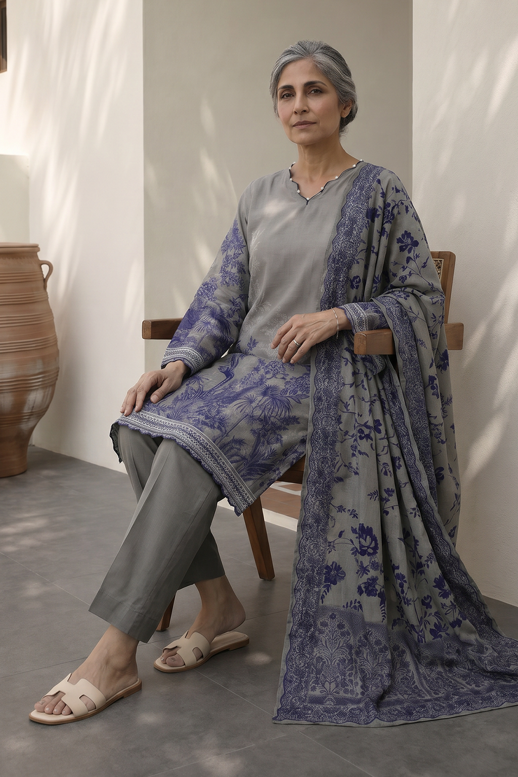 Shirt Shalwar Dupatta - 8011
