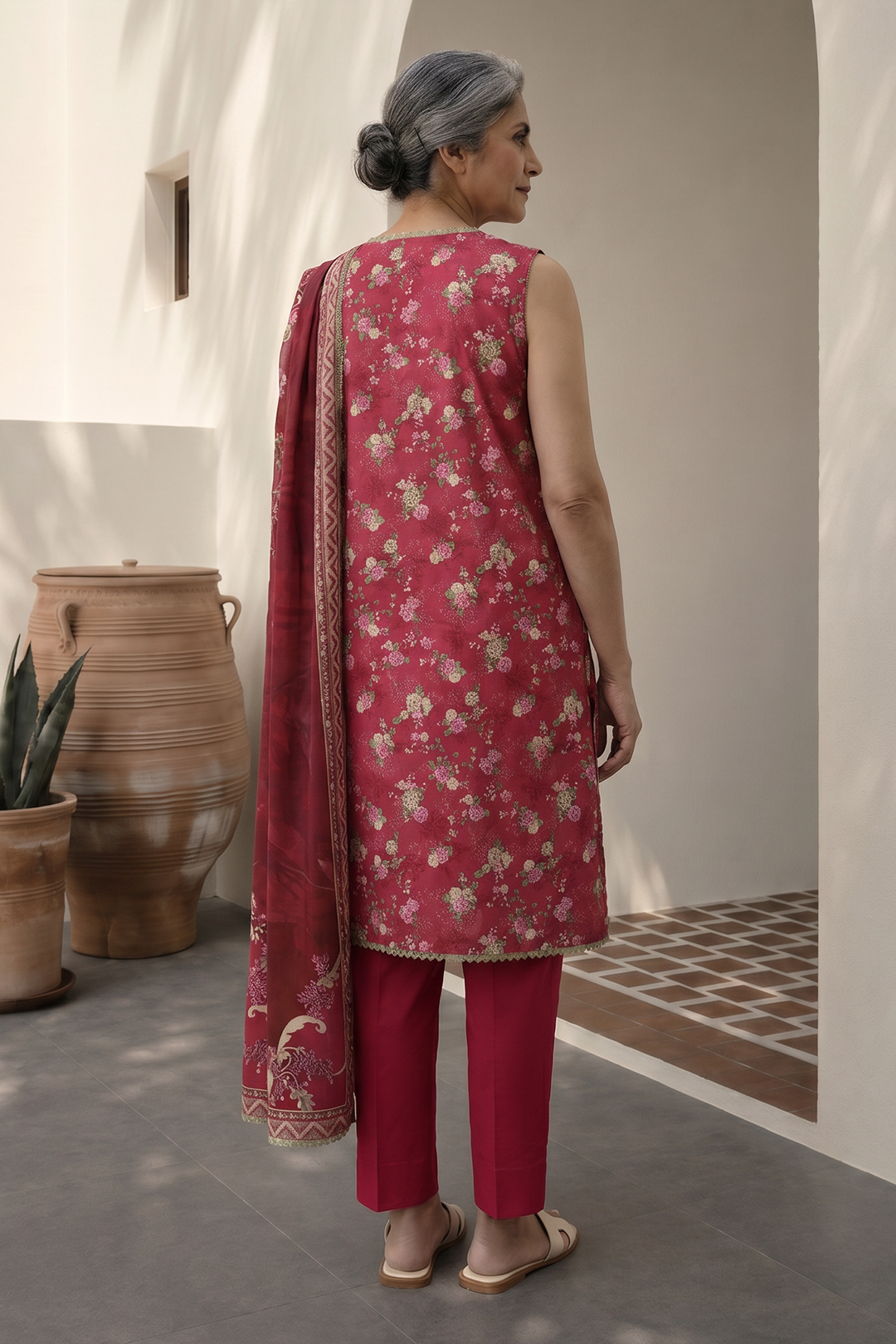 Shirt Shalwar Dupatta - 8012