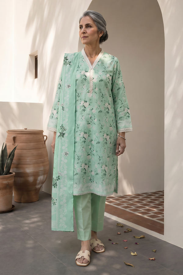 Shirt Shalwar Dupatta - 8013