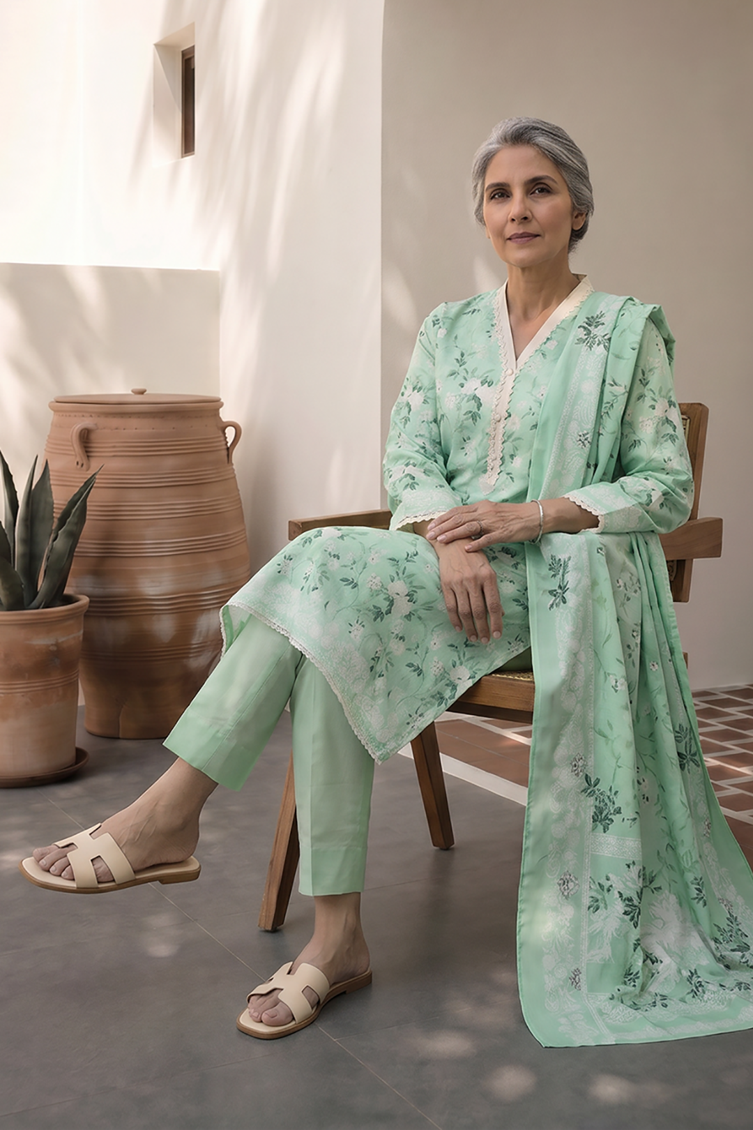 Shirt Shalwar Dupatta - 8013