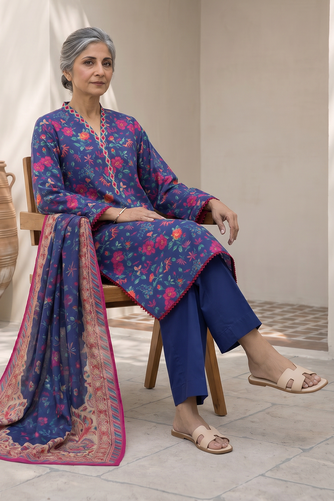 Shirt Shalwar Dupatta - 8014