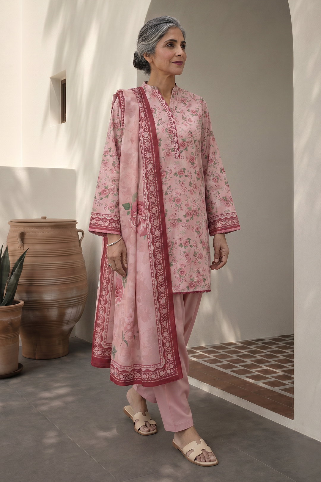 Shirt Shalwar Dupatta - 8017