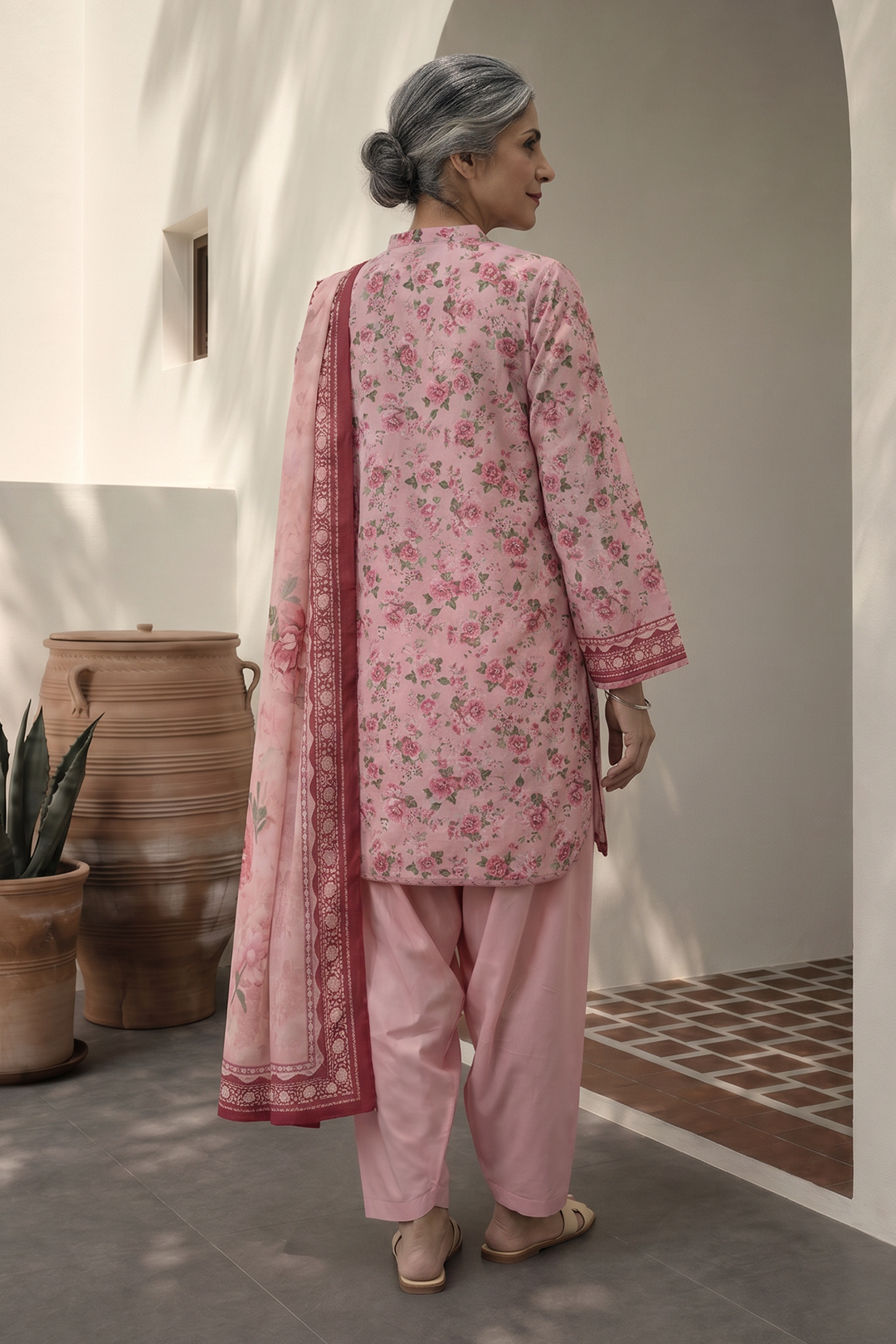 Shirt Shalwar Dupatta - 8017
