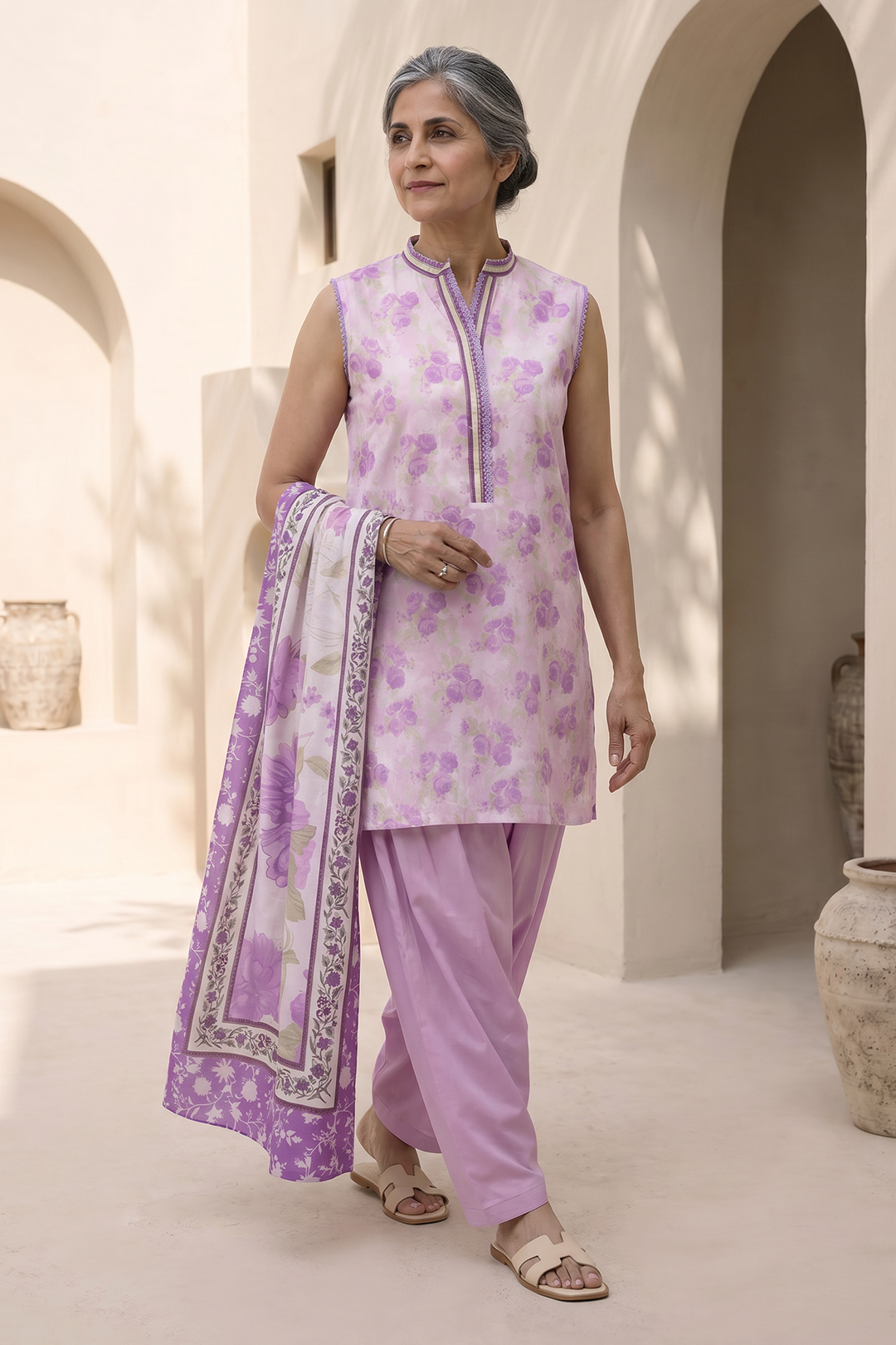 Shirt Shalwar Dupatta - 8018