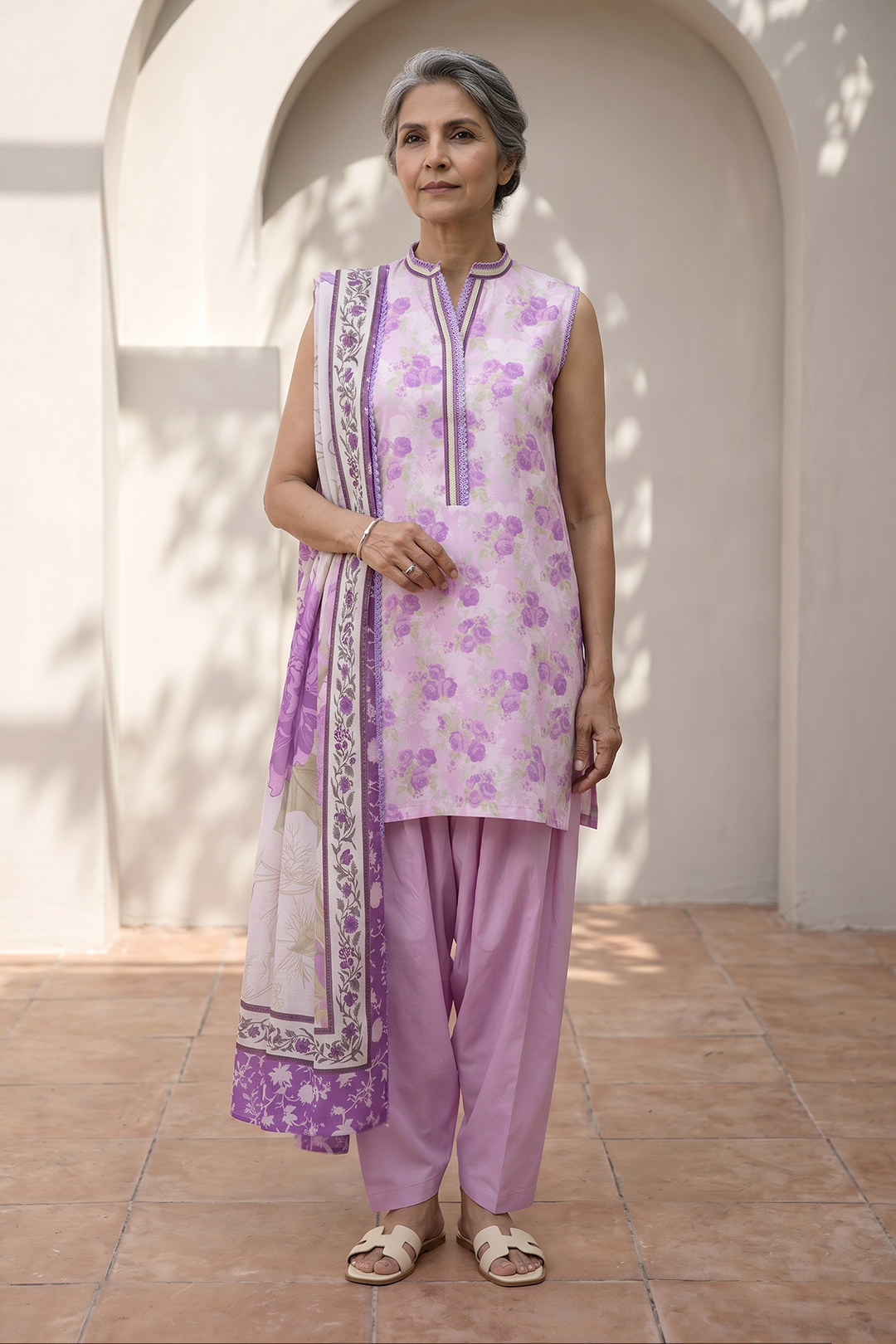 Shirt Shalwar Dupatta - 8018