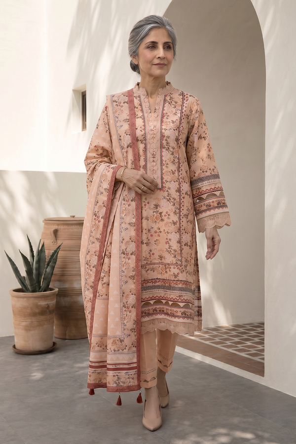 Shirt Shalwar Dupatta - 8023