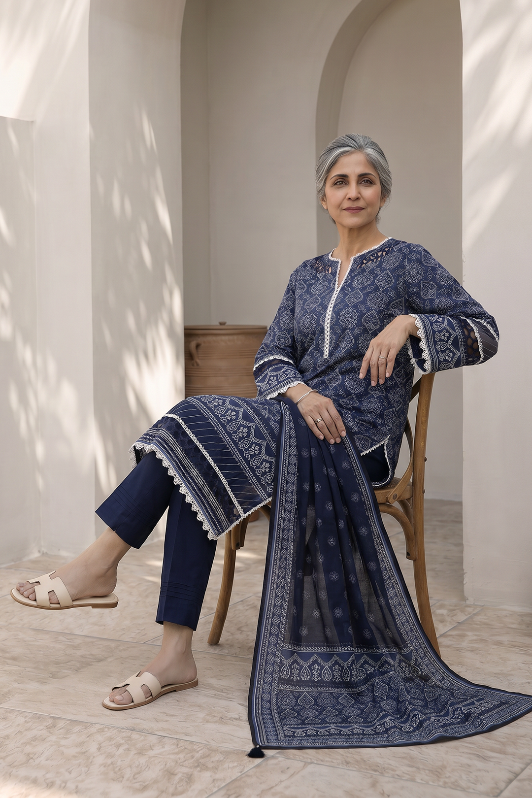 Shirt Shalwar Dupatta - 8028