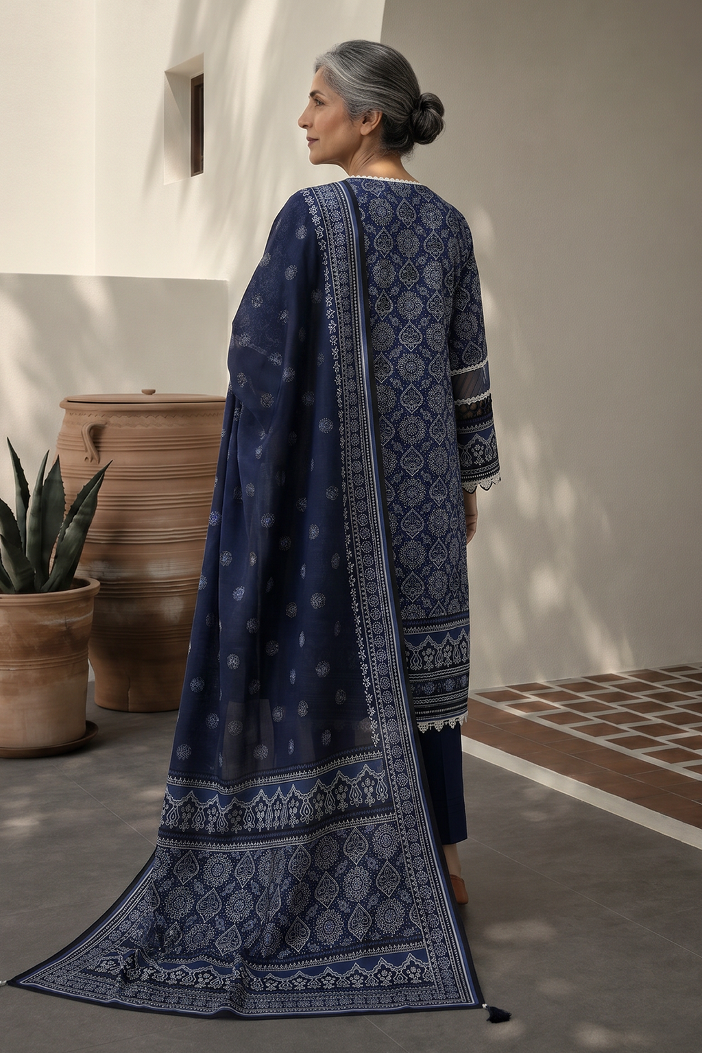 Shirt Shalwar Dupatta - 8028