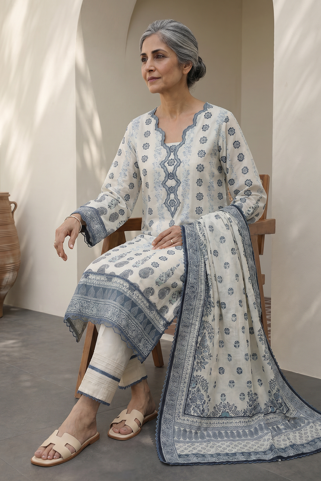 Shirt Shalwar Dupatta - 8030