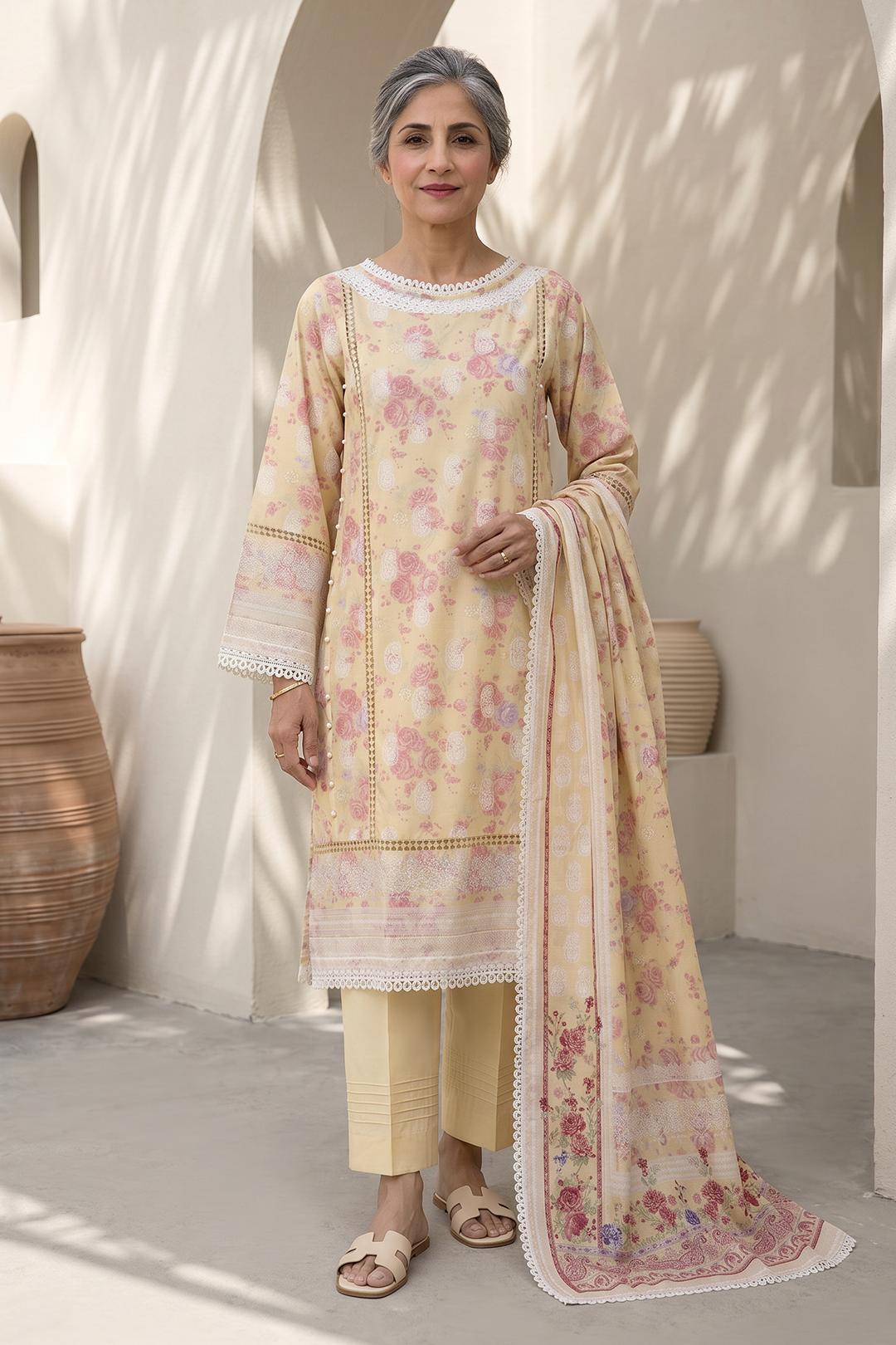 Shirt Shalwar Dupatta - 8031
