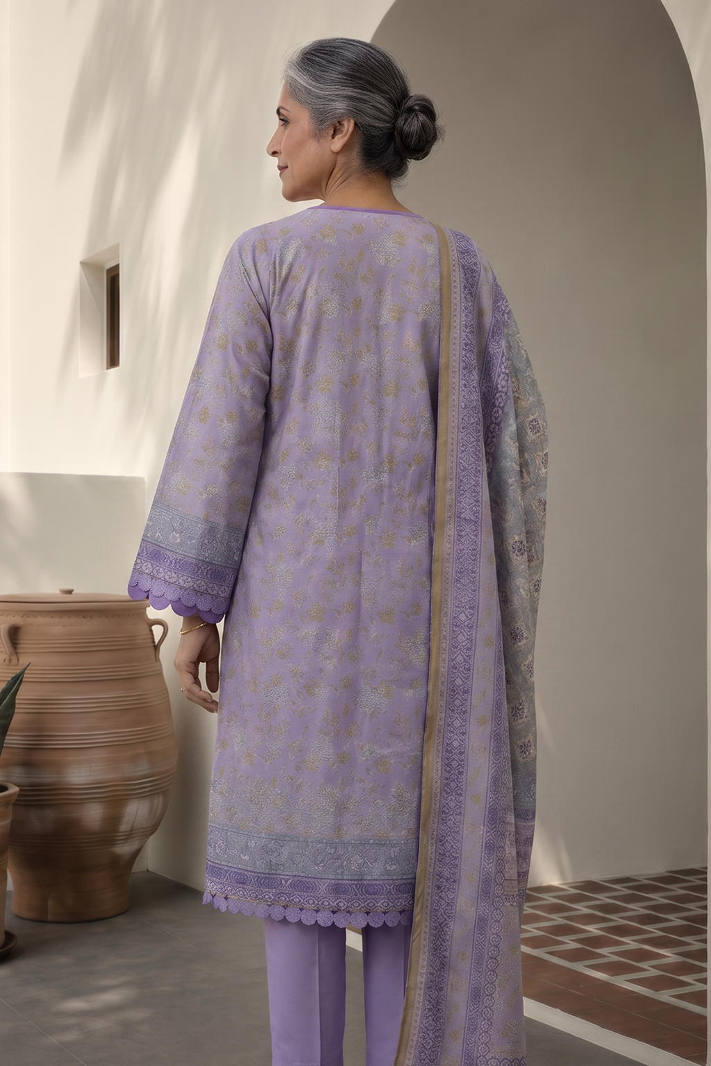 Shirt Shalwar Dupatta - 8033