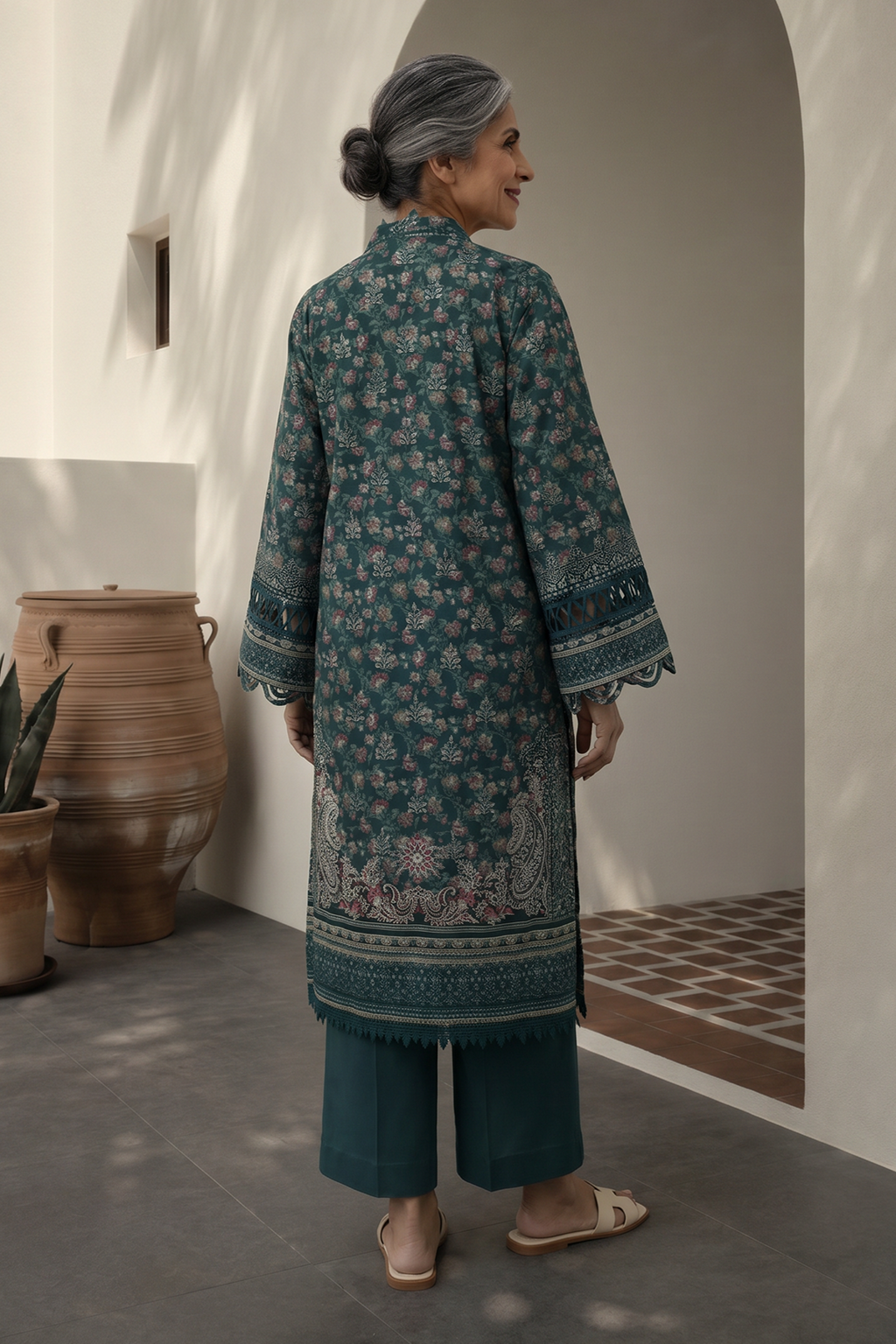 Shirt Shalwar Dupatta - 8034