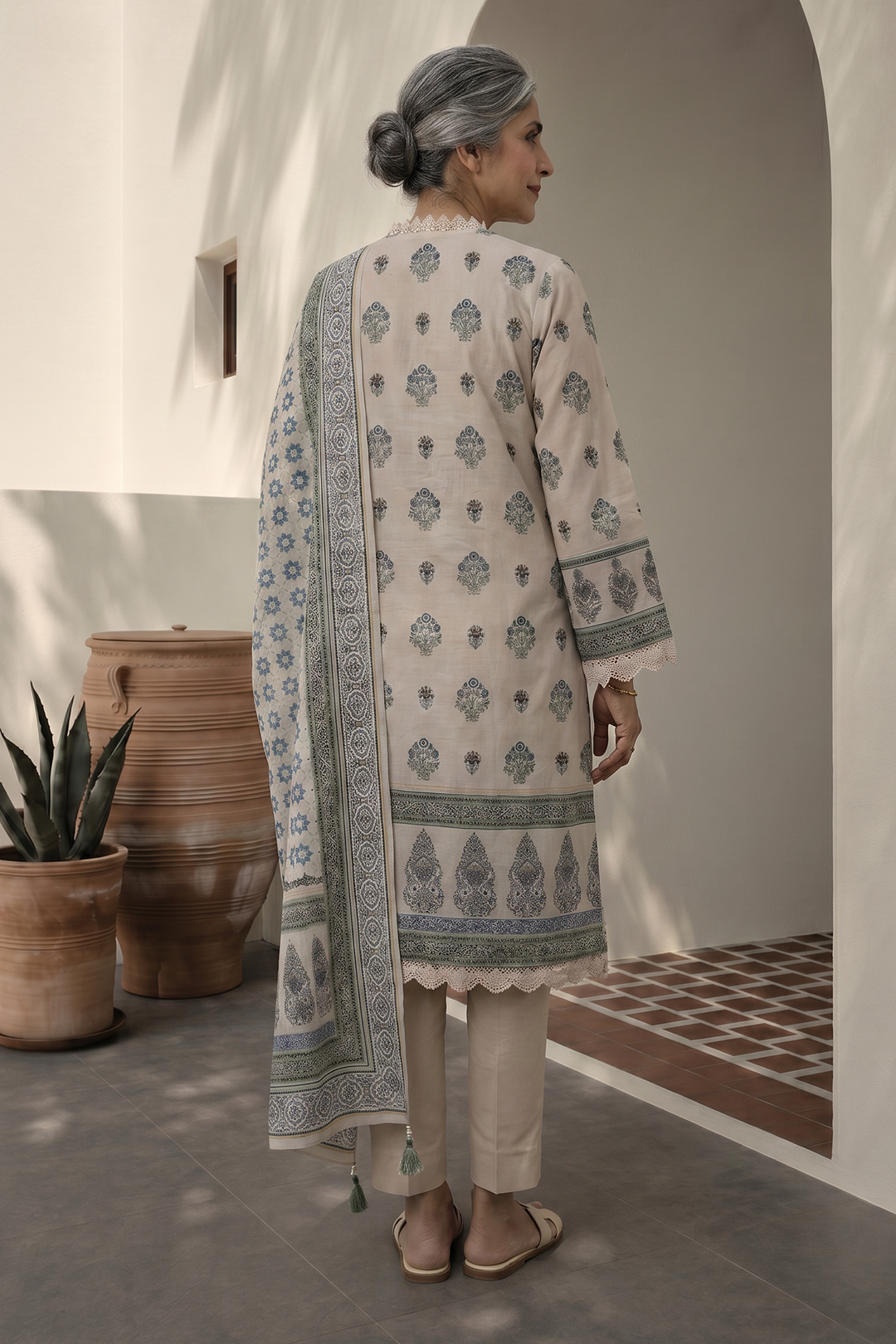 Shirt Shalwar Dupatta - 8035
