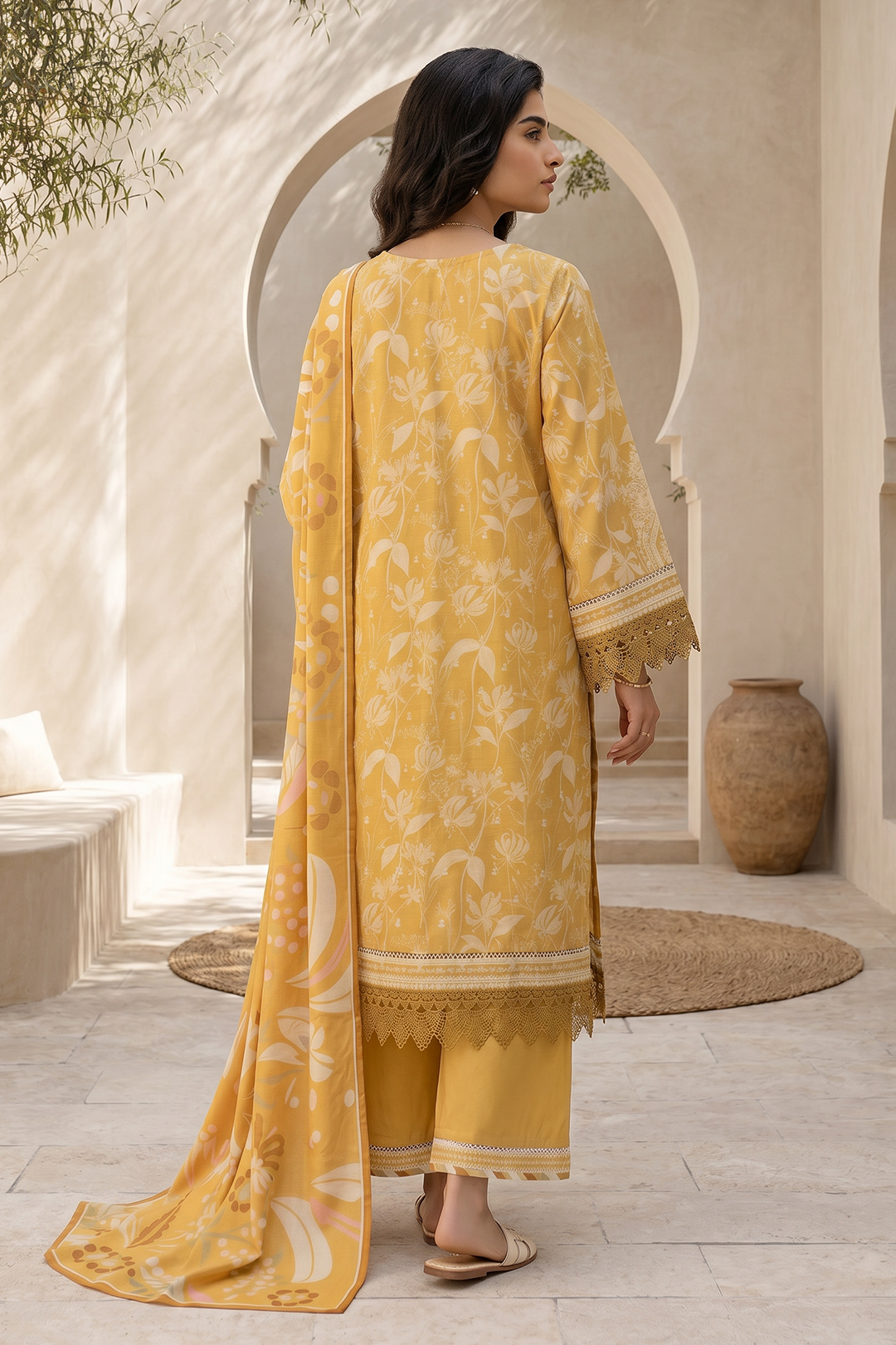 Shirt Shalwar Dupatta - 8038