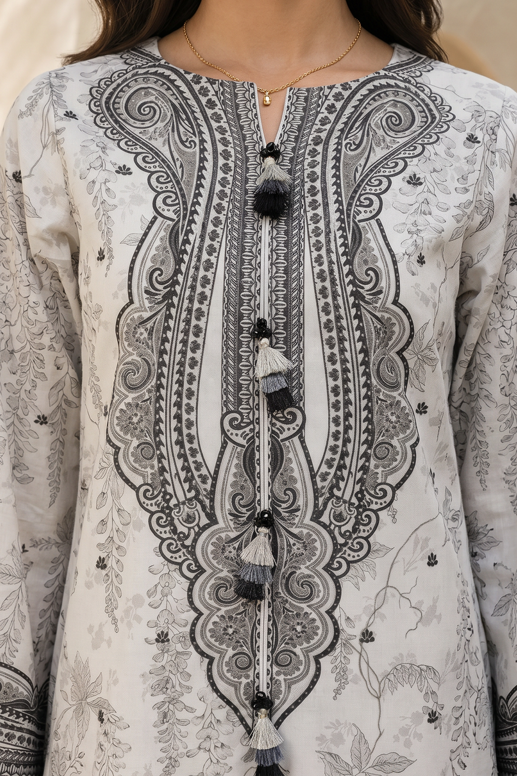 Shirt Shalwar Dupatta - 8039