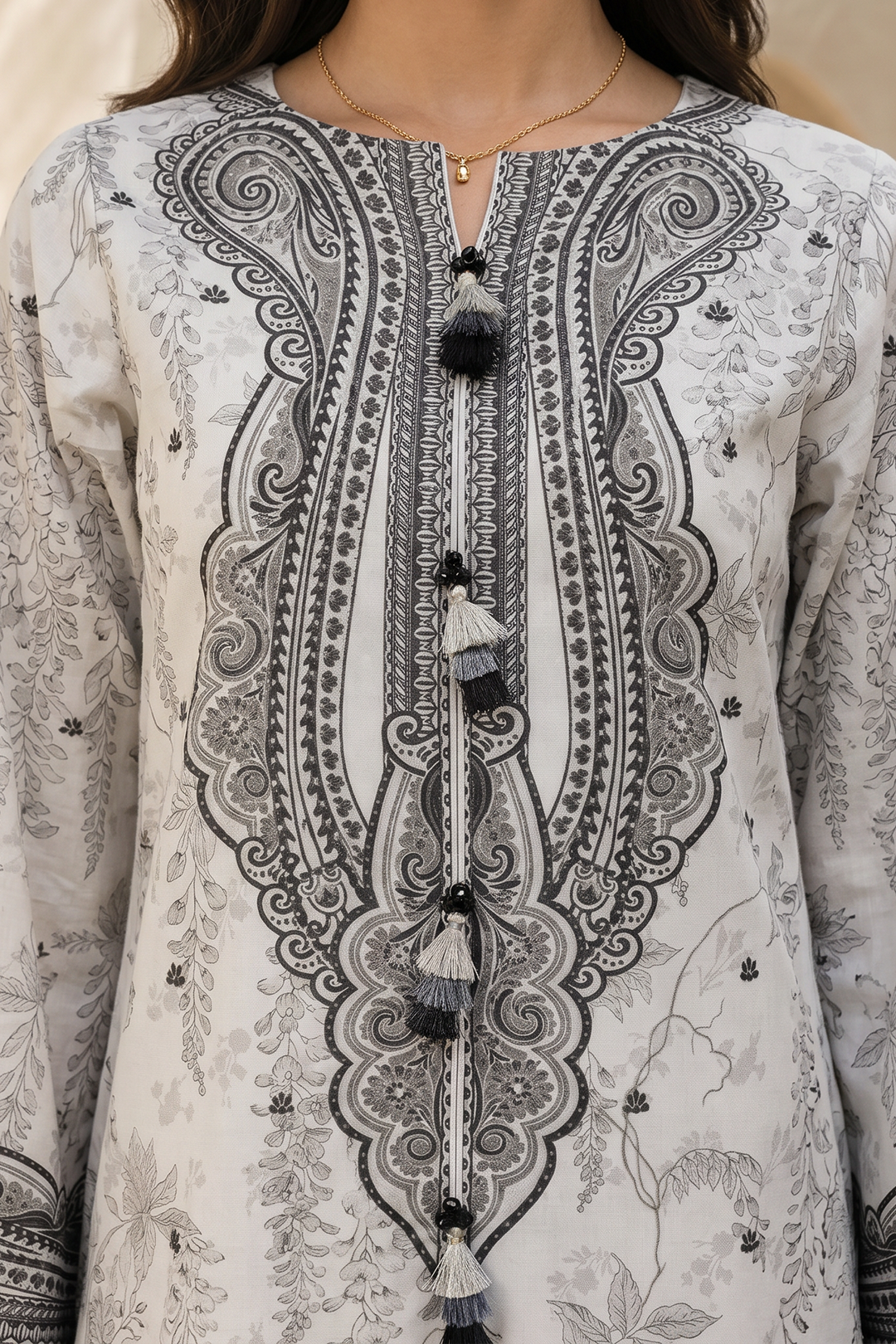 Shirt Shalwar Dupatta - 8039