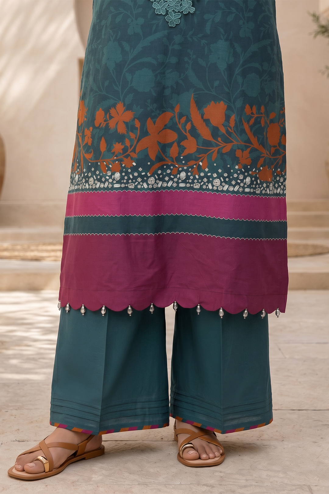 Shirt Shalwar Dupatta - 8040