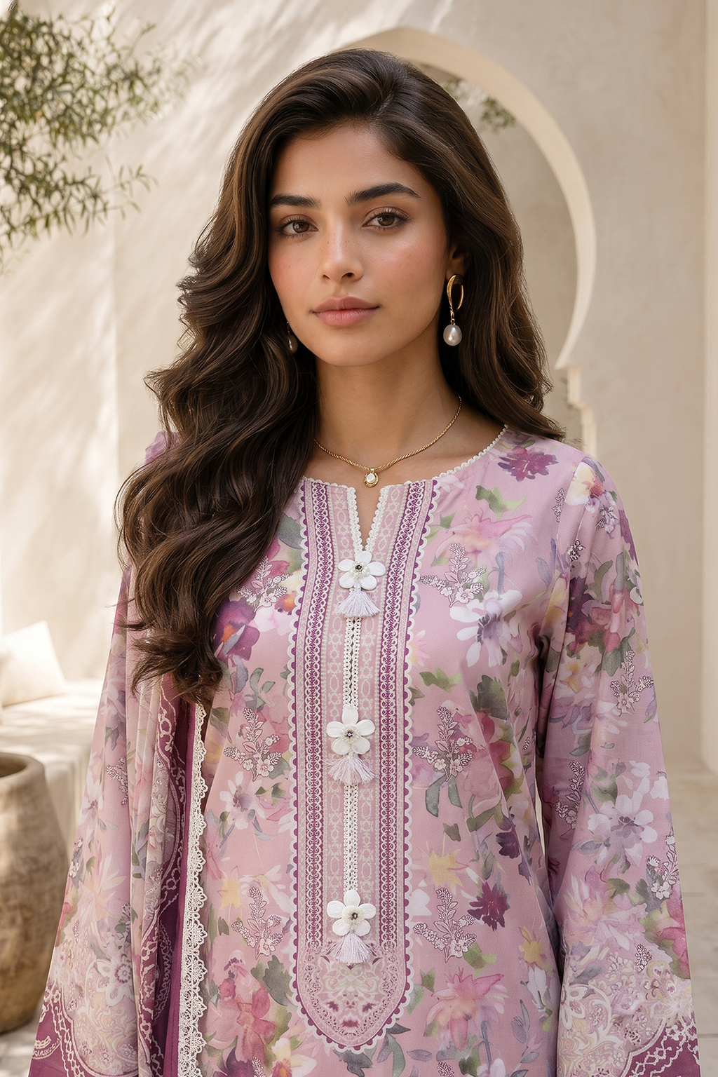 Shirt Shalwar Dupatta - 8041