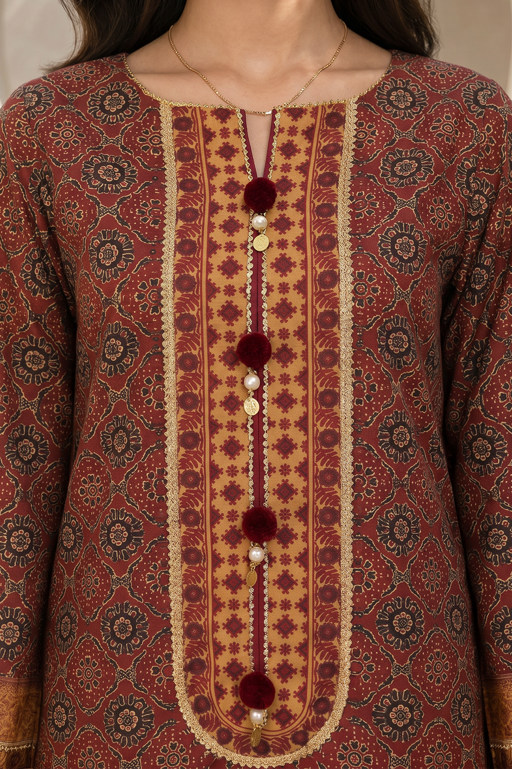 Shirt Shalwar Dupatta - 8042
