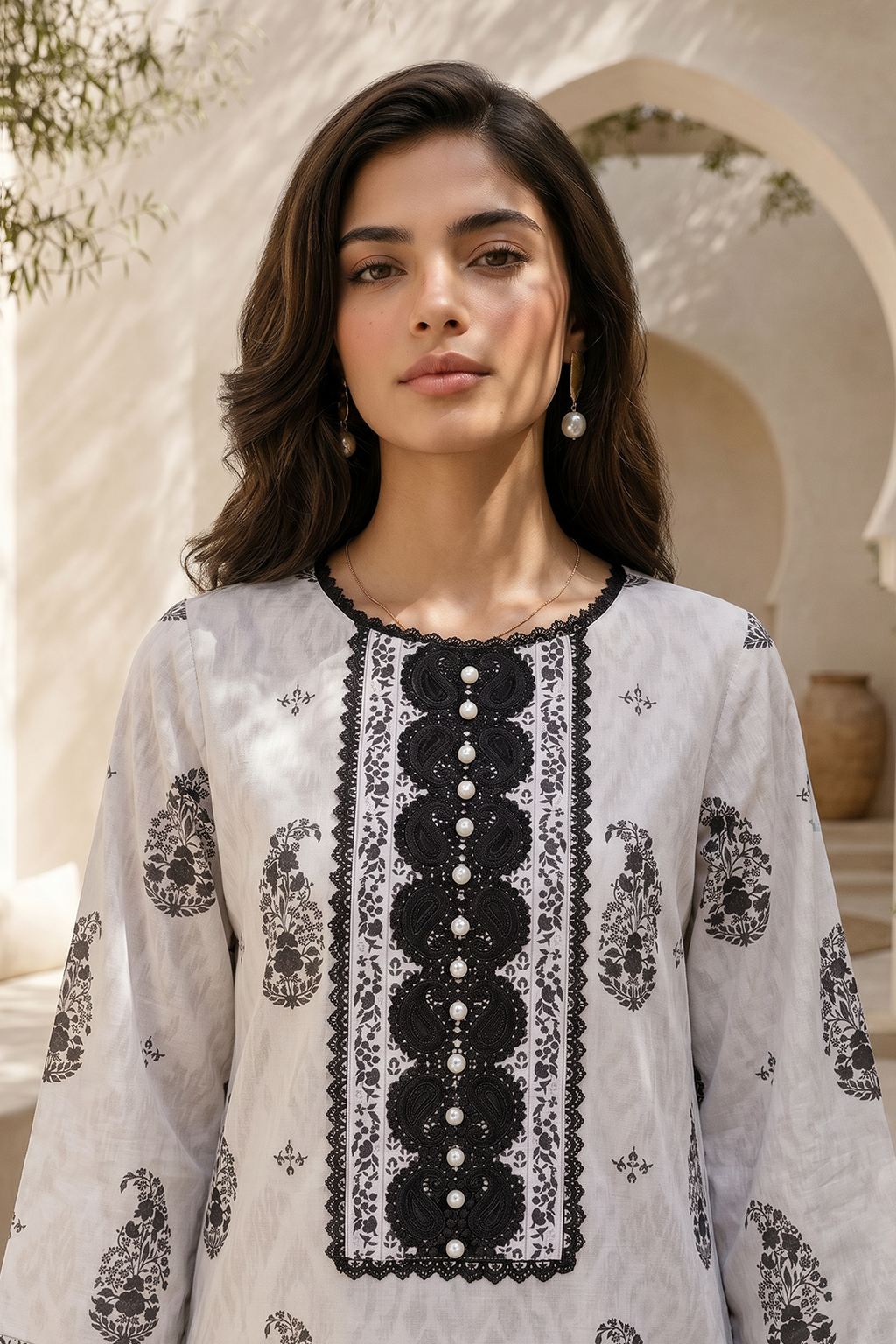 Shirt Shalwar Dupatta - 8045