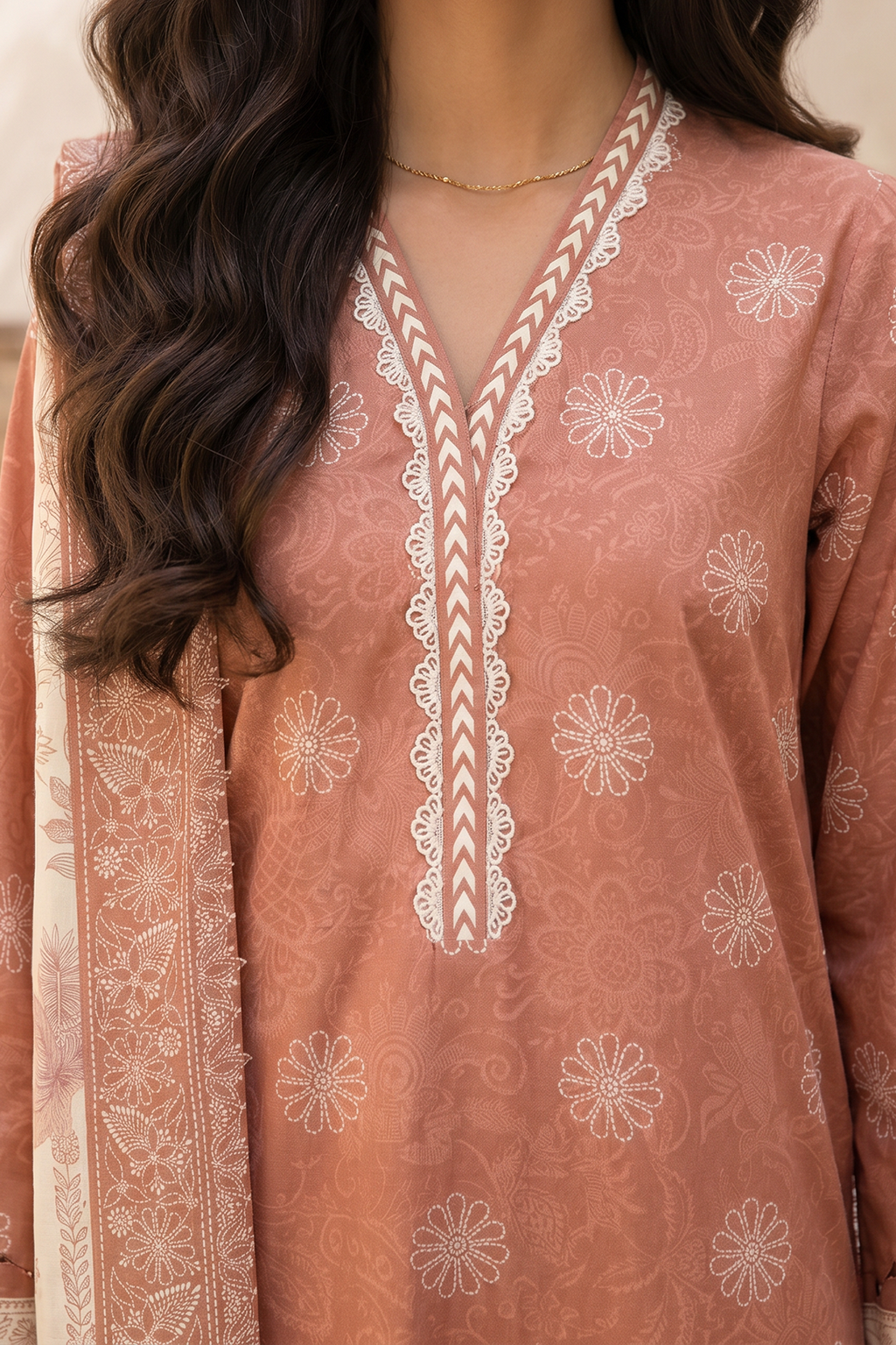 Shirt Shalwar Dupatta - 8047