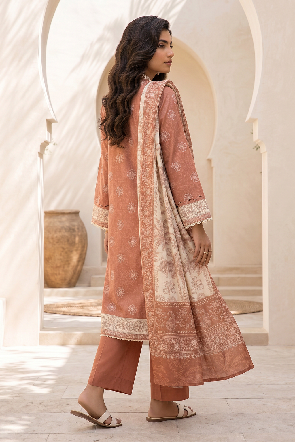 Shirt Shalwar Dupatta - 8047
