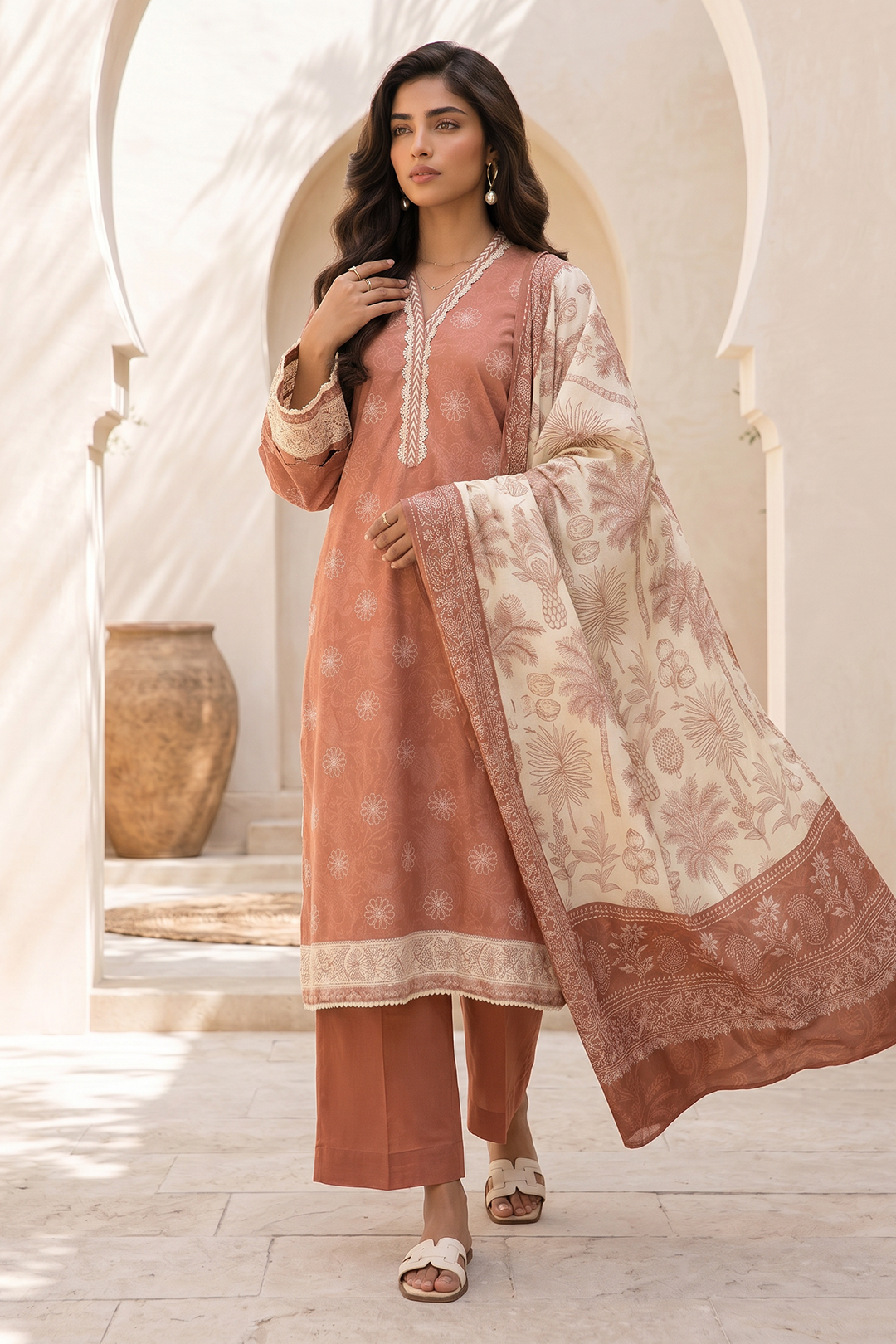 Shirt Shalwar Dupatta - 8047