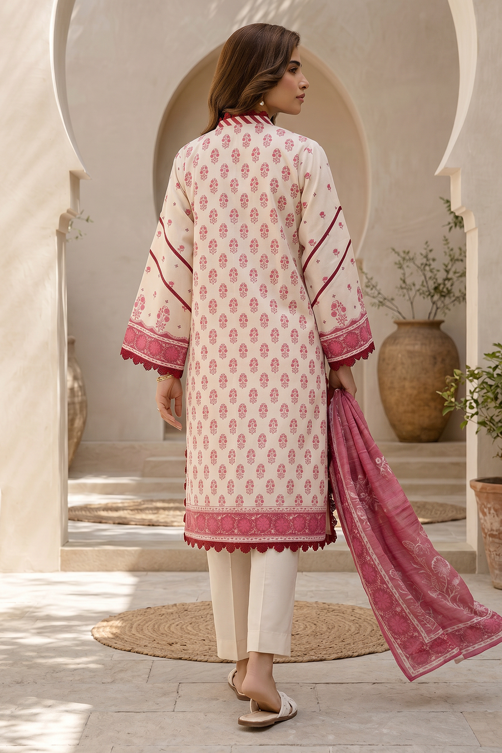 Shirt Shalwar Dupatta - 8049