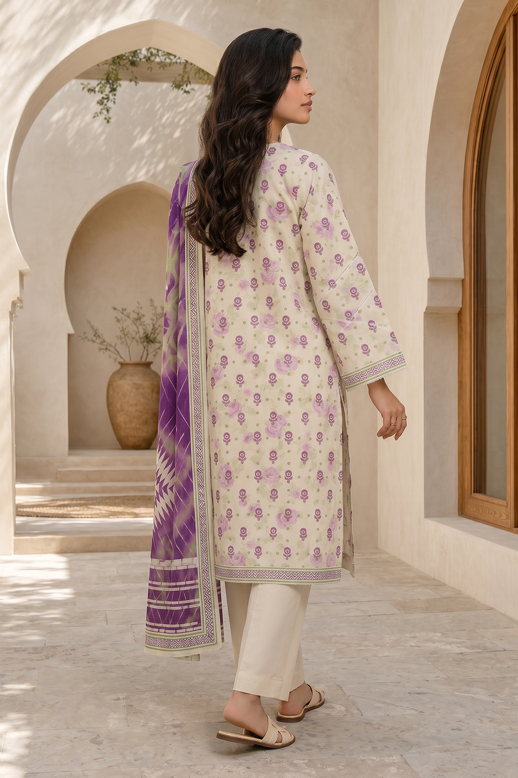 Shirt Shalwar Dupatta - 8053