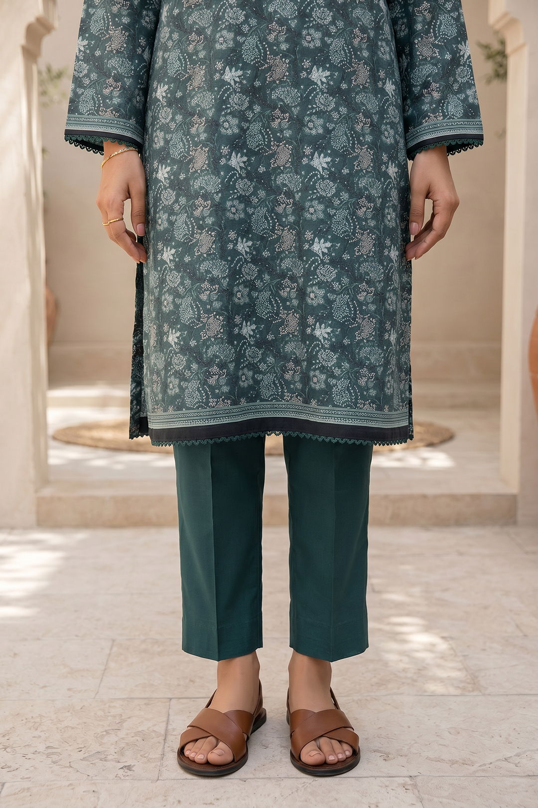 Shirt Shalwar Dupatta - 8054