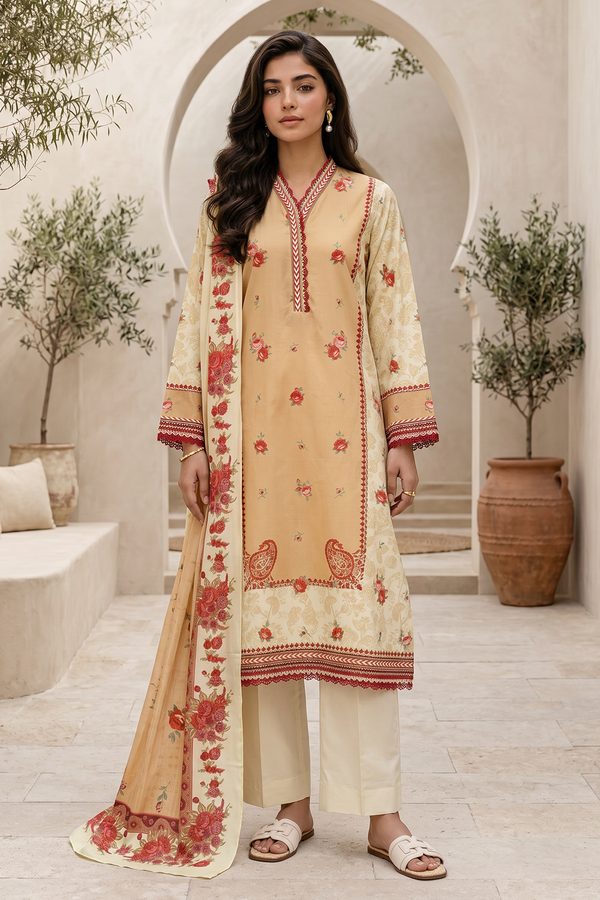 Shirt Shalwar Dupatta - 8057