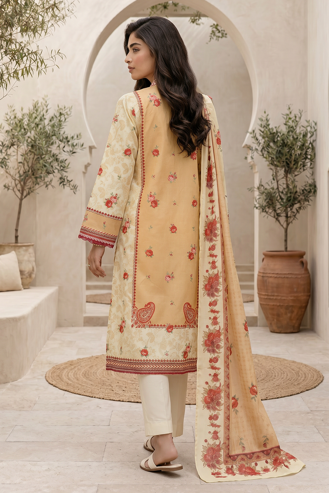 Shirt Shalwar Dupatta - 8057