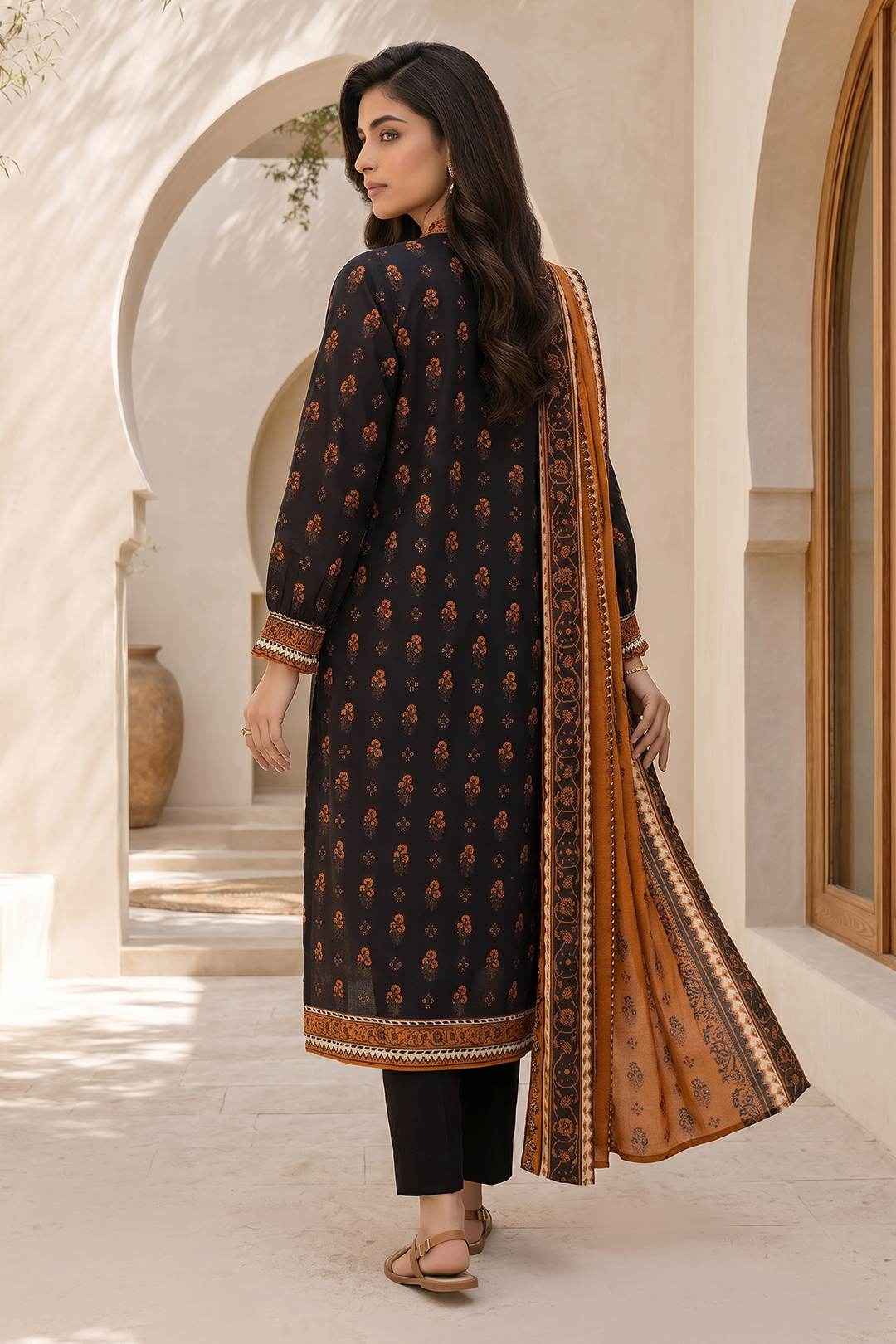 Shirt Shalwar Dupatta - 8058