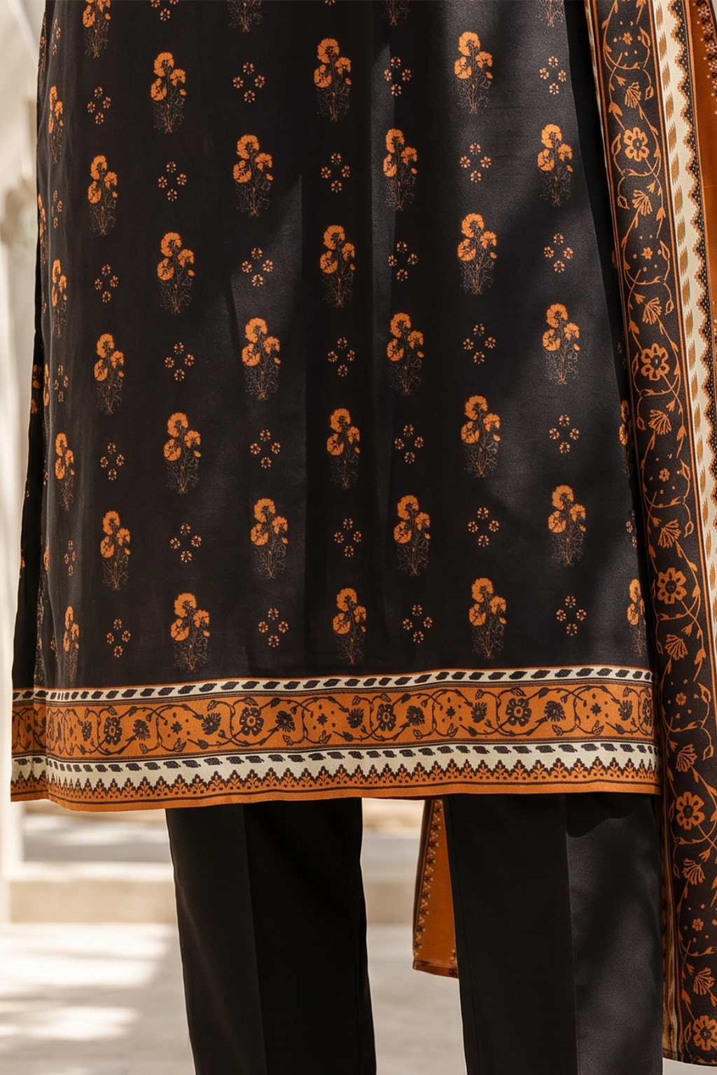 Shirt Shalwar Dupatta - 8058