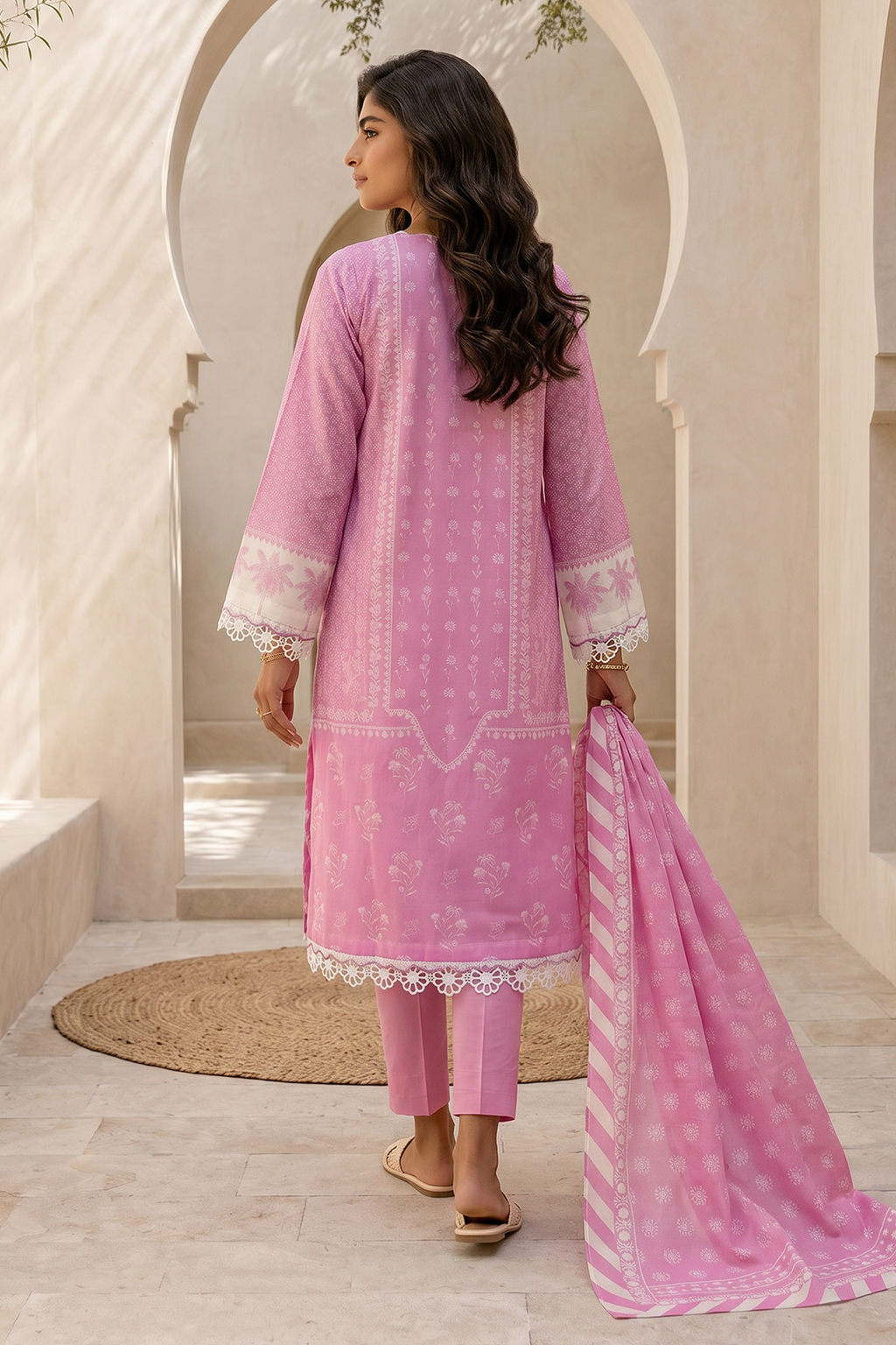 Shirt Shalwar Dupatta - 8059