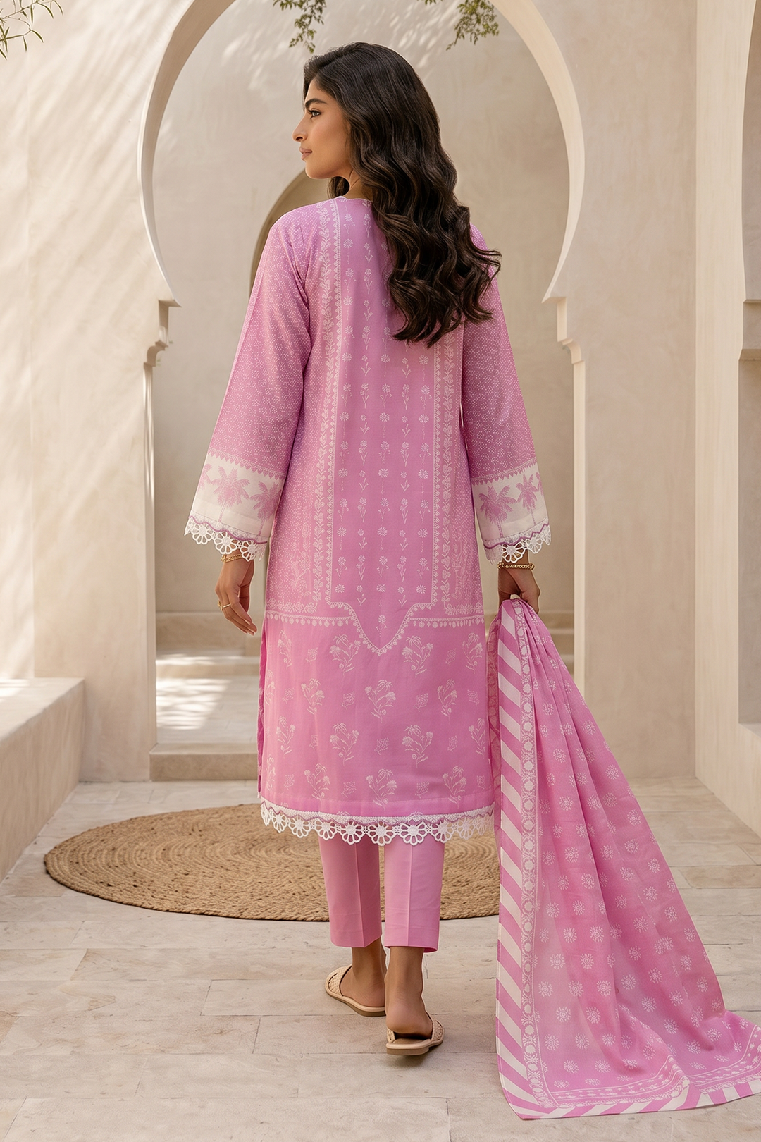Shirt Shalwar Dupatta - 8059