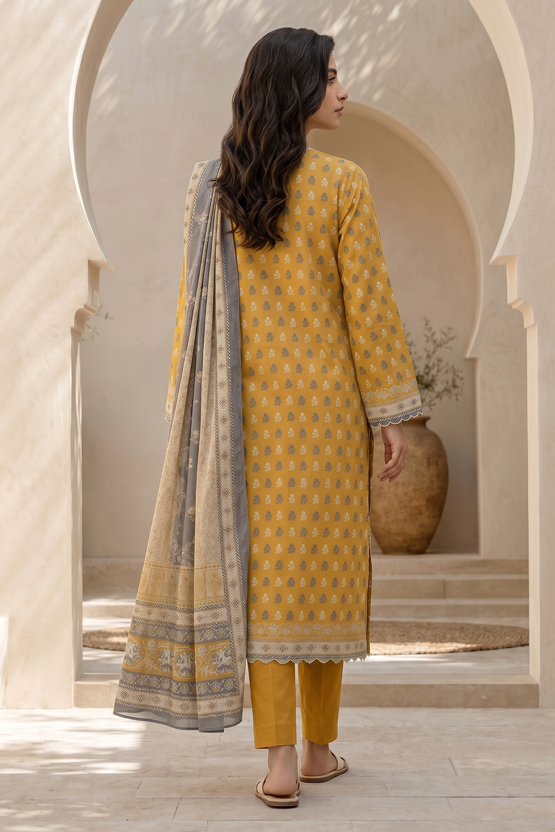 Shirt Shalwar Dupatta - 8062