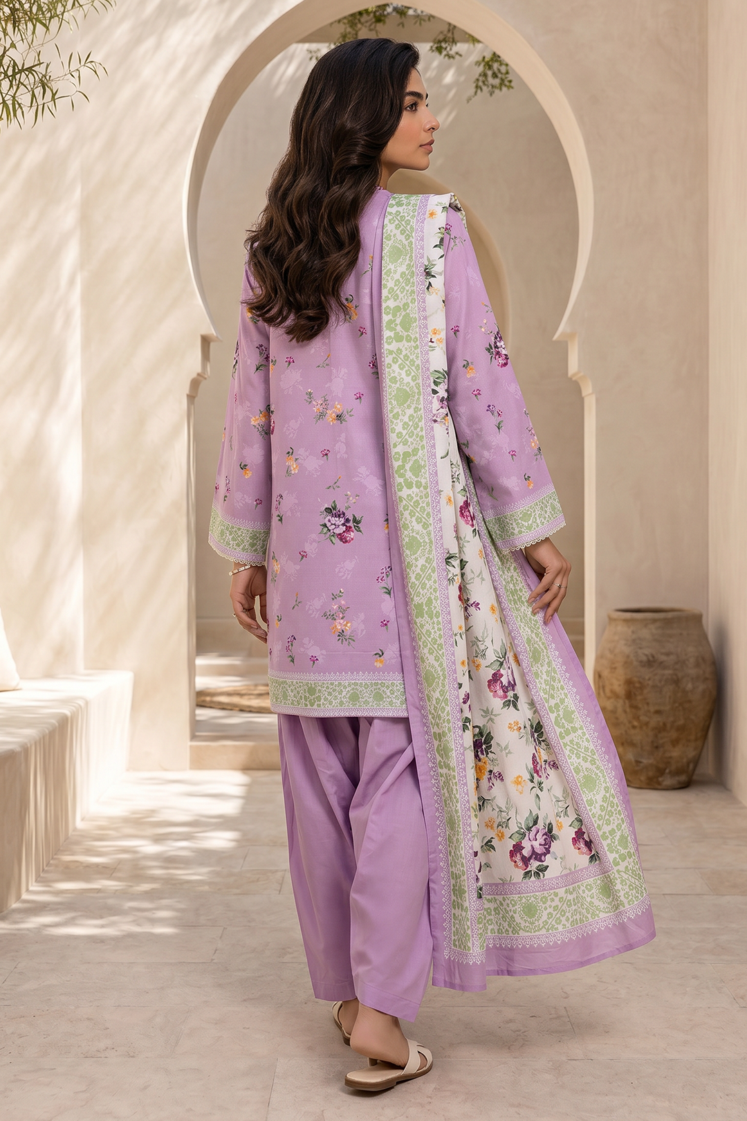 Shirt Shalwar Dupatta - 8063