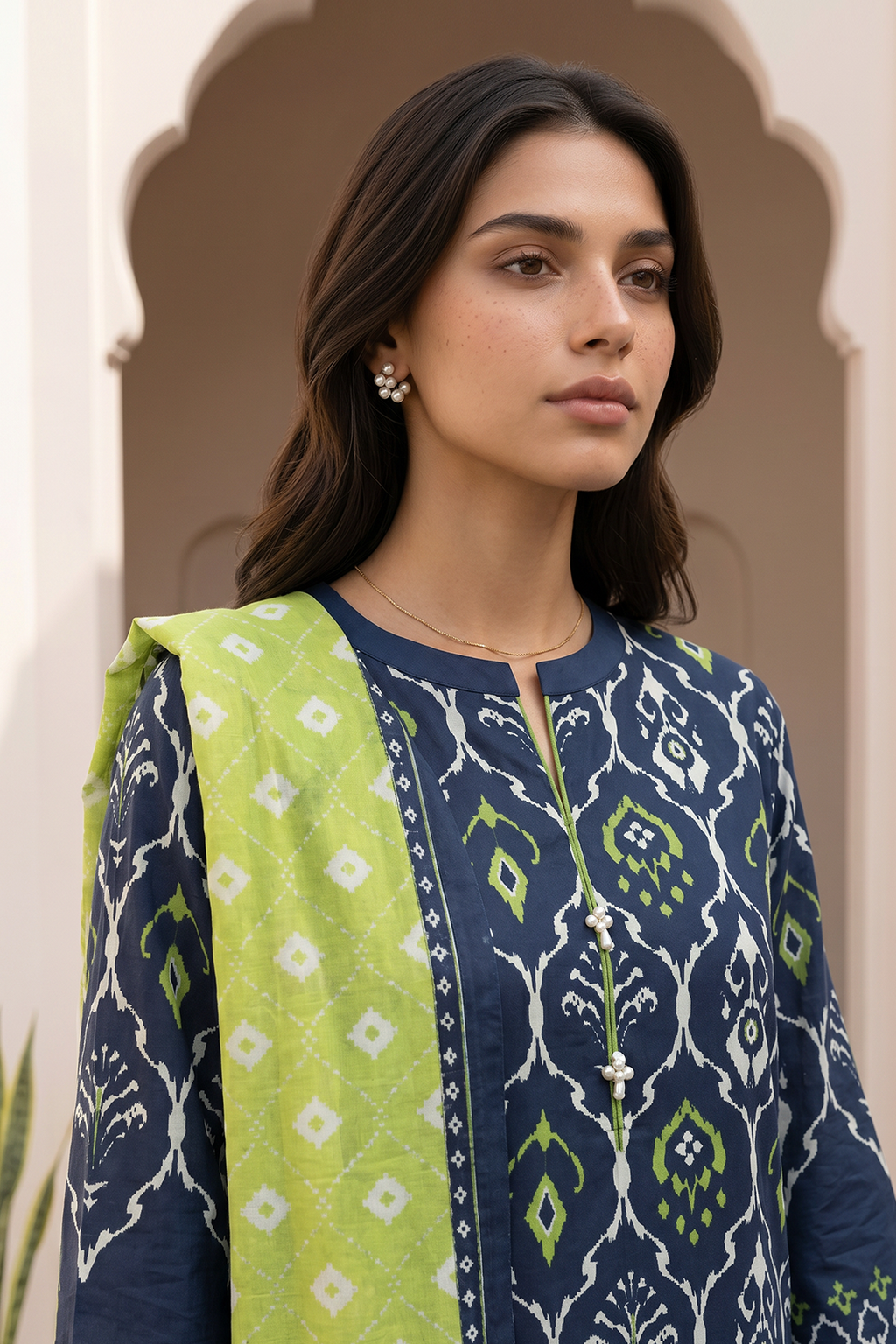 Shirt Shalwar Dupatta - 8064