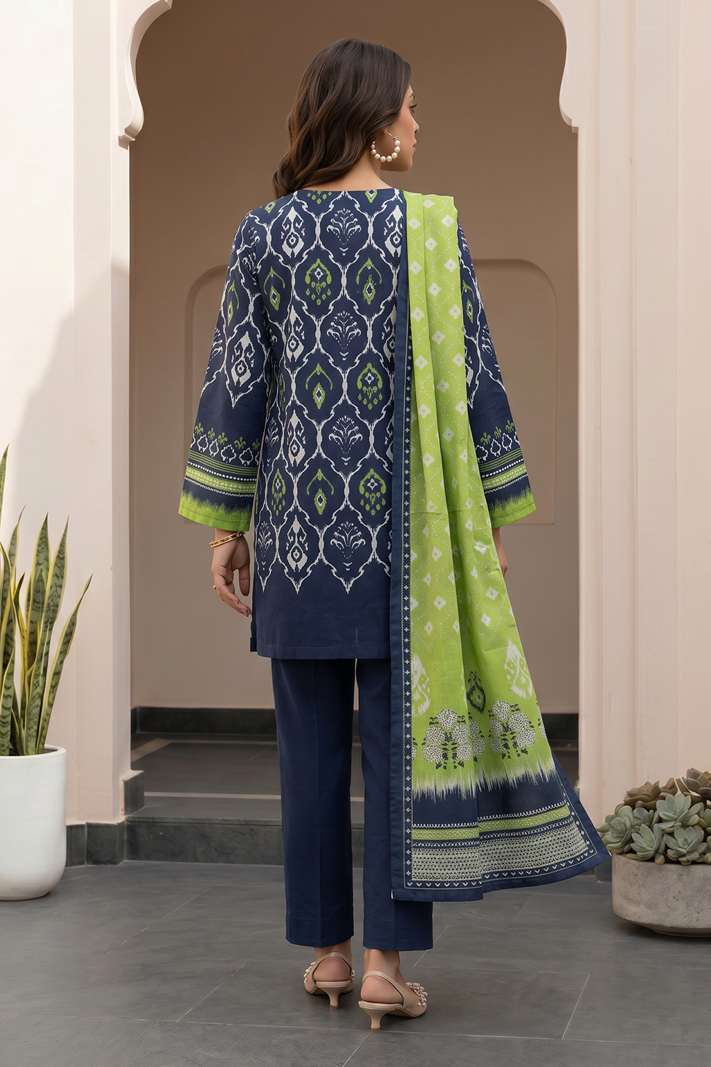 Shirt Shalwar Dupatta - 8064
