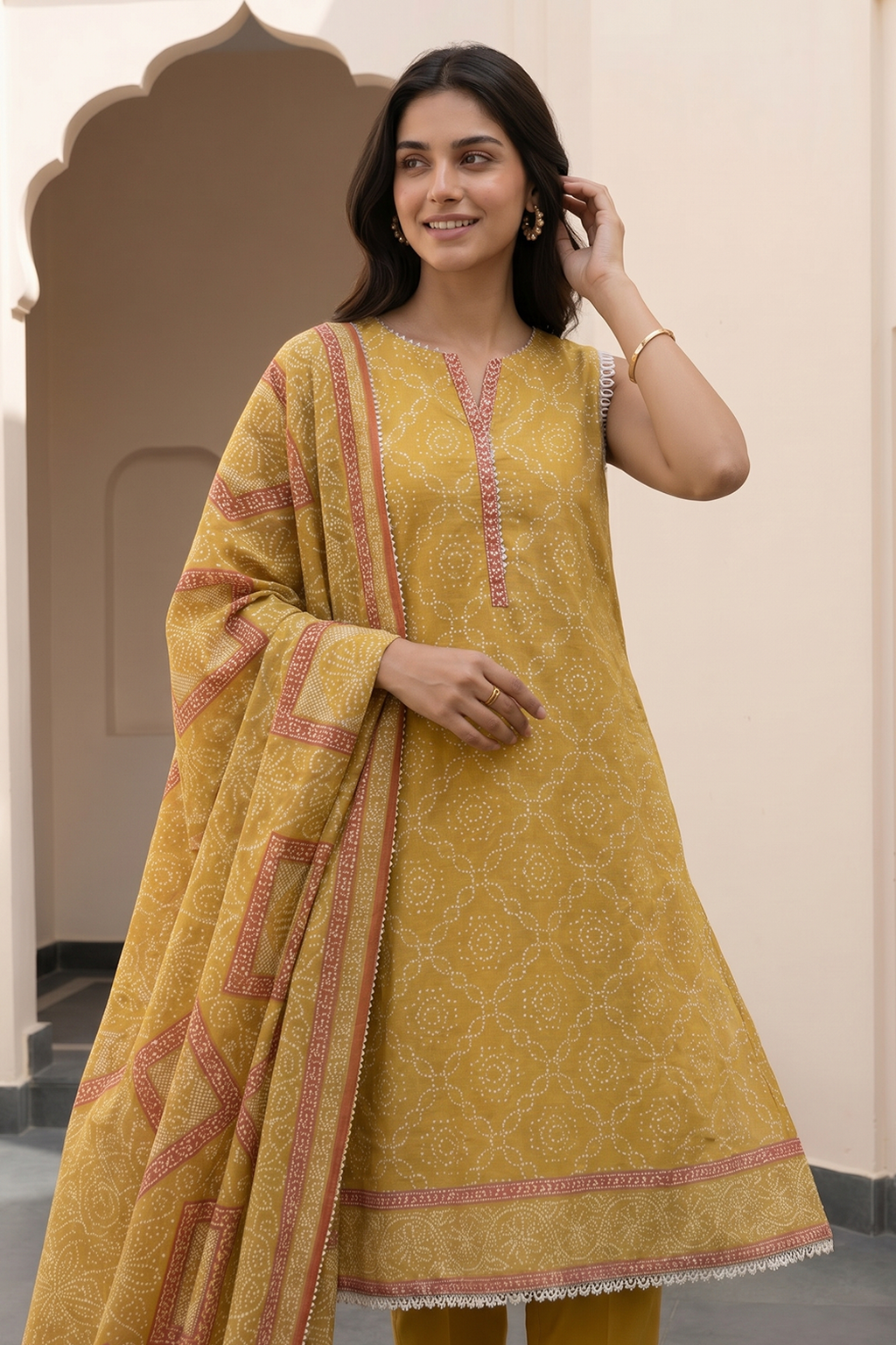 Shirt Shalwar Dupatta - 8066