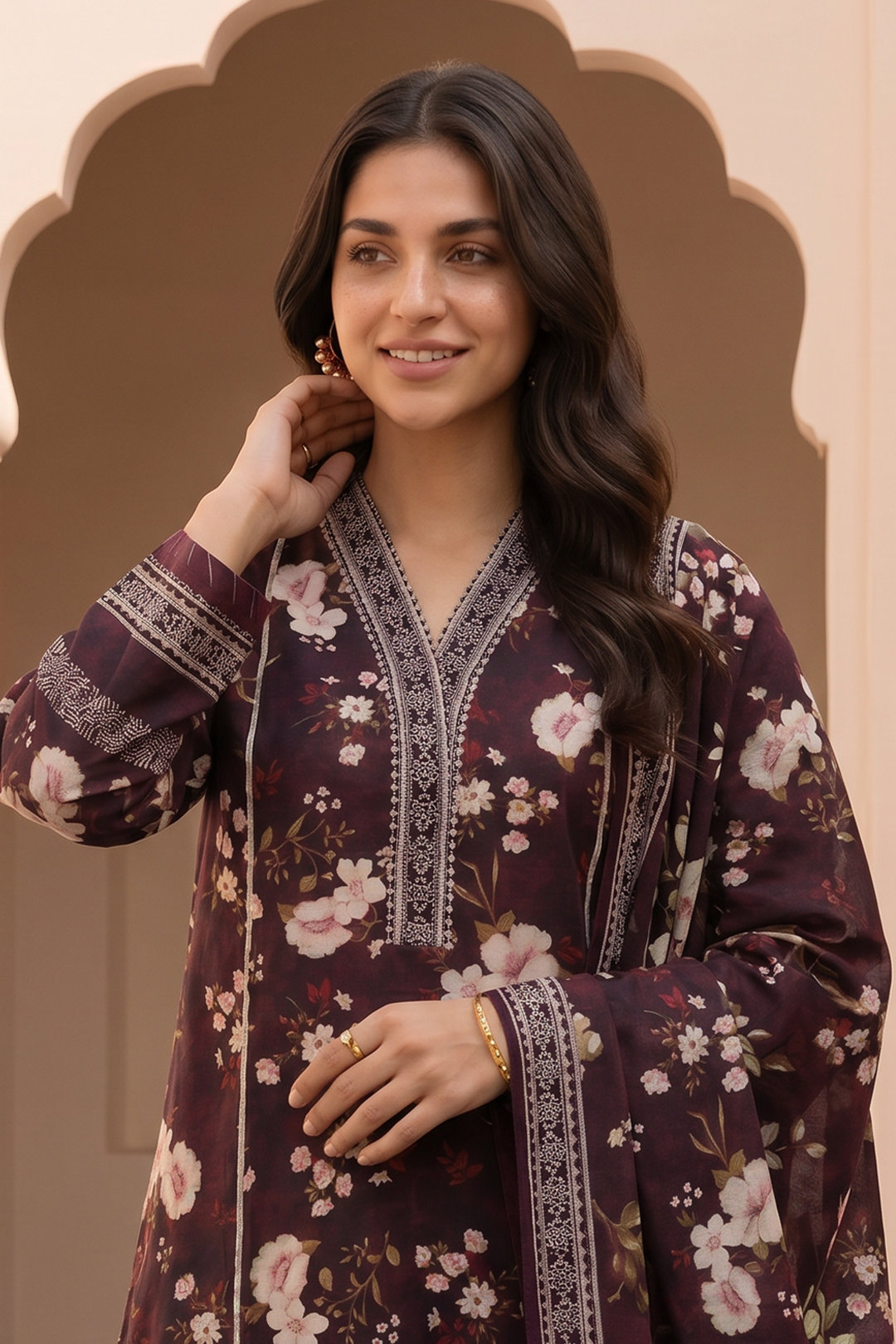Shirt Shalwar Dupatta - 8067