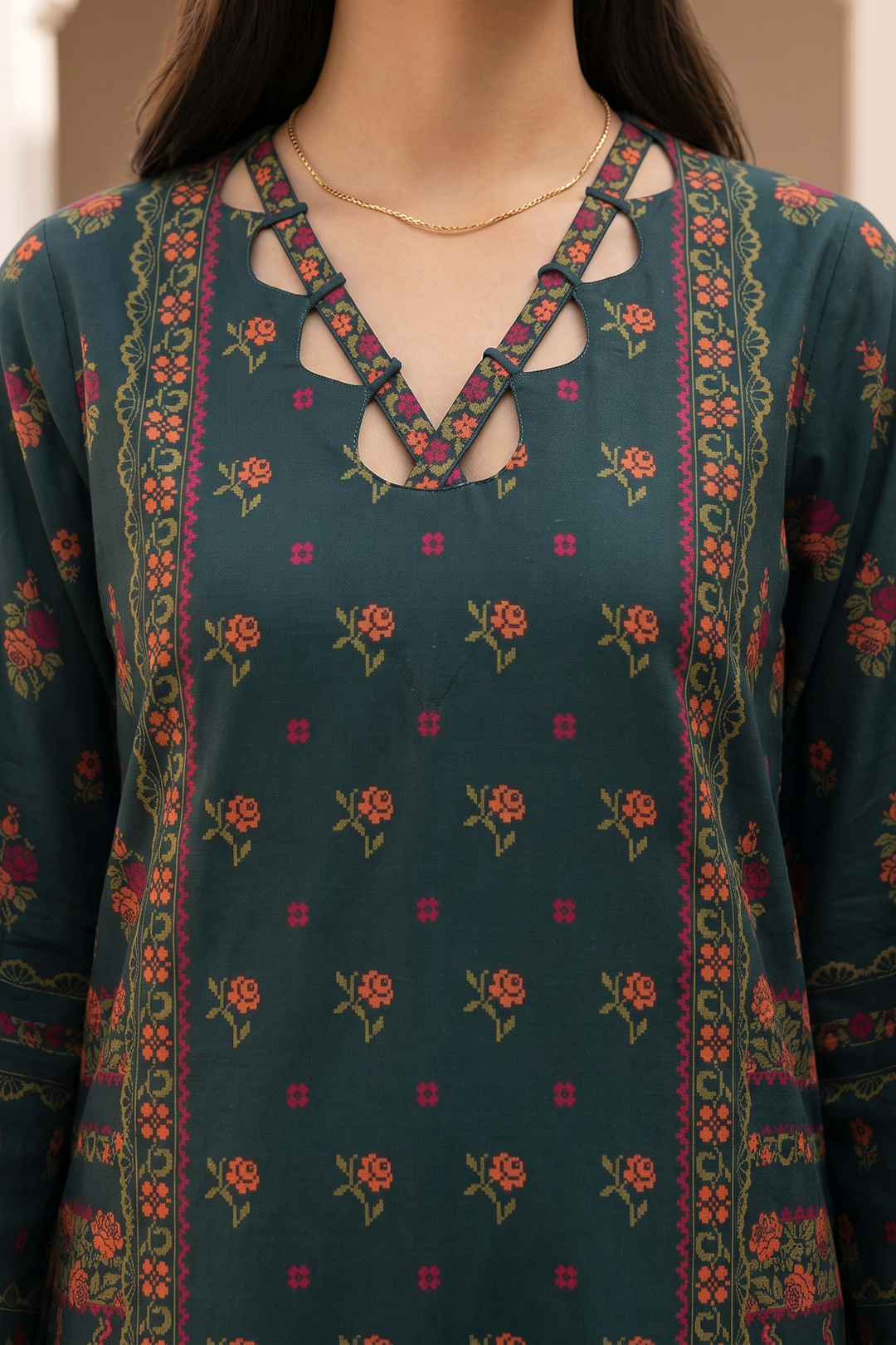 Shirt Shalwar Dupatta - 8071