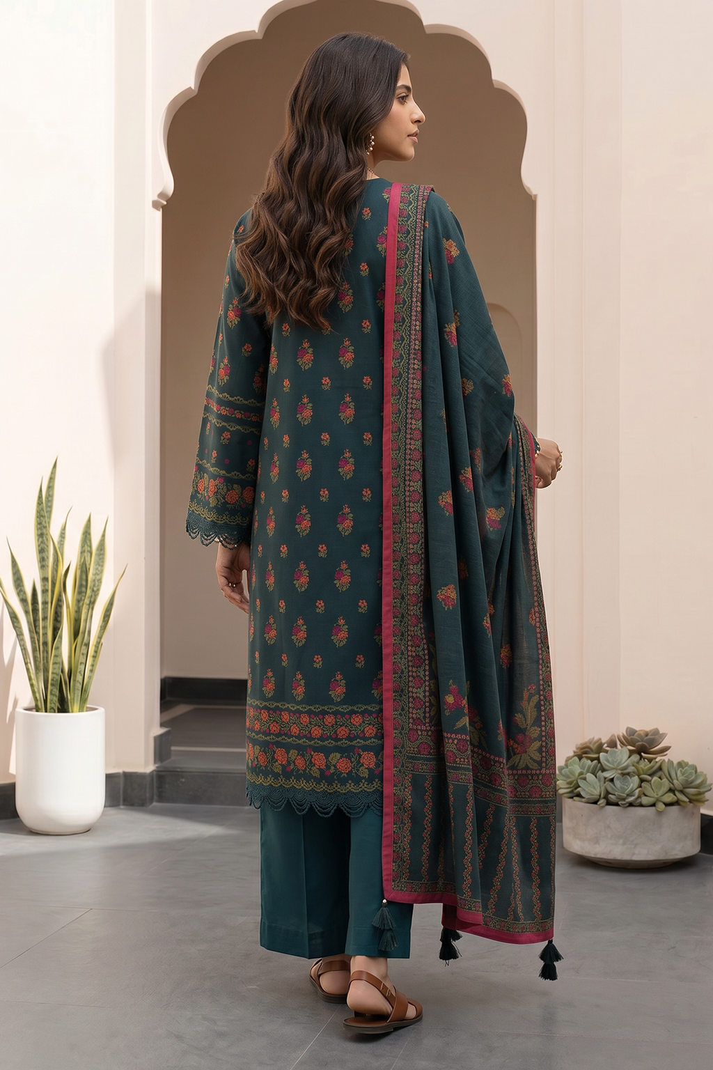 Shirt Shalwar Dupatta - 8071