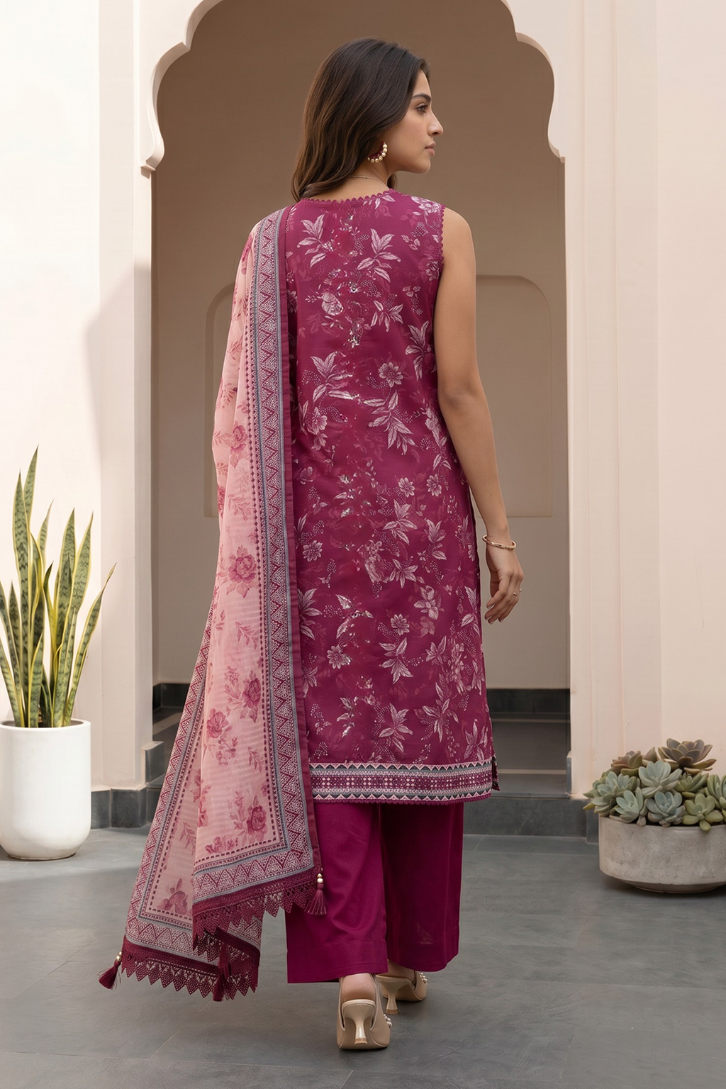Shirt Shalwar Dupatta - 8072