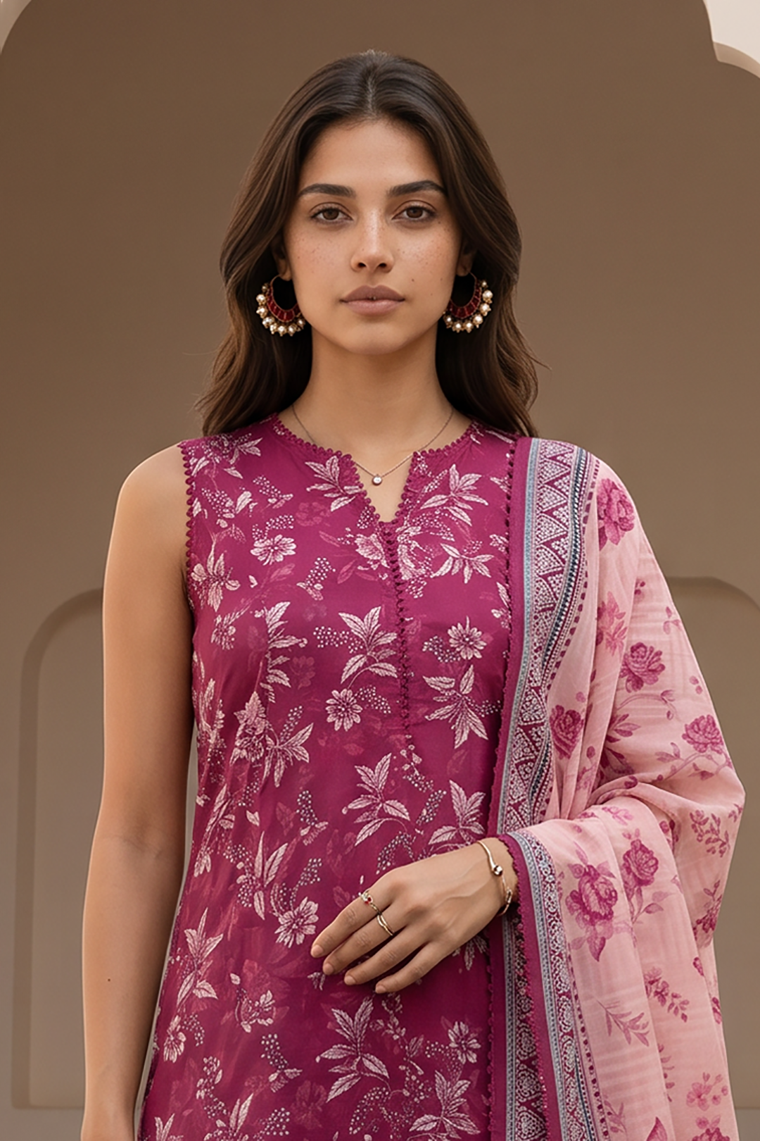 Shirt Shalwar Dupatta - 8072
