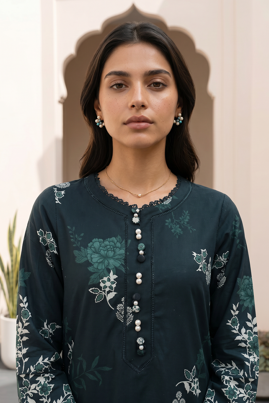 Shirt Shalwar Dupatta - 8075