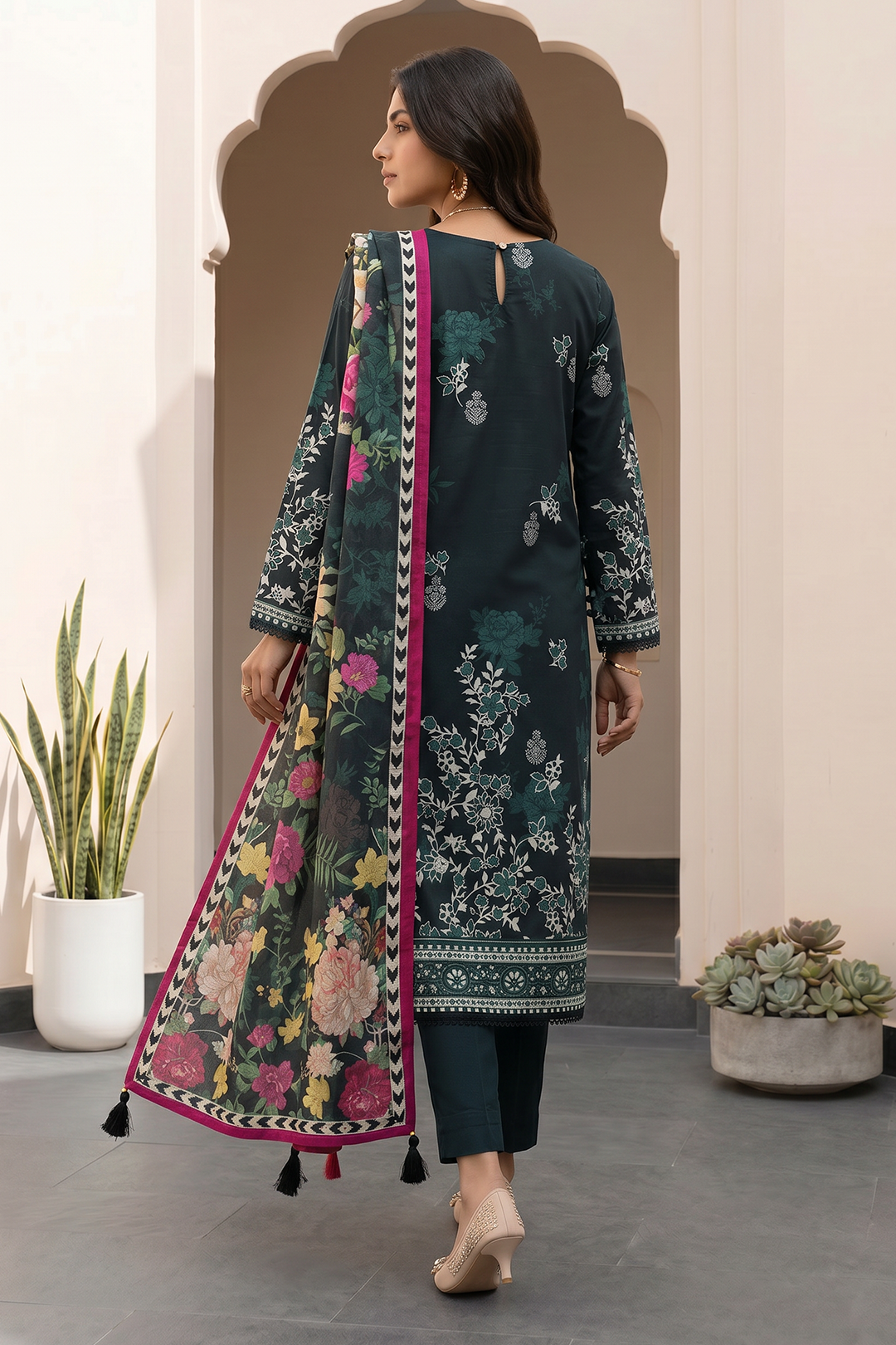 Shirt Shalwar Dupatta - 8075