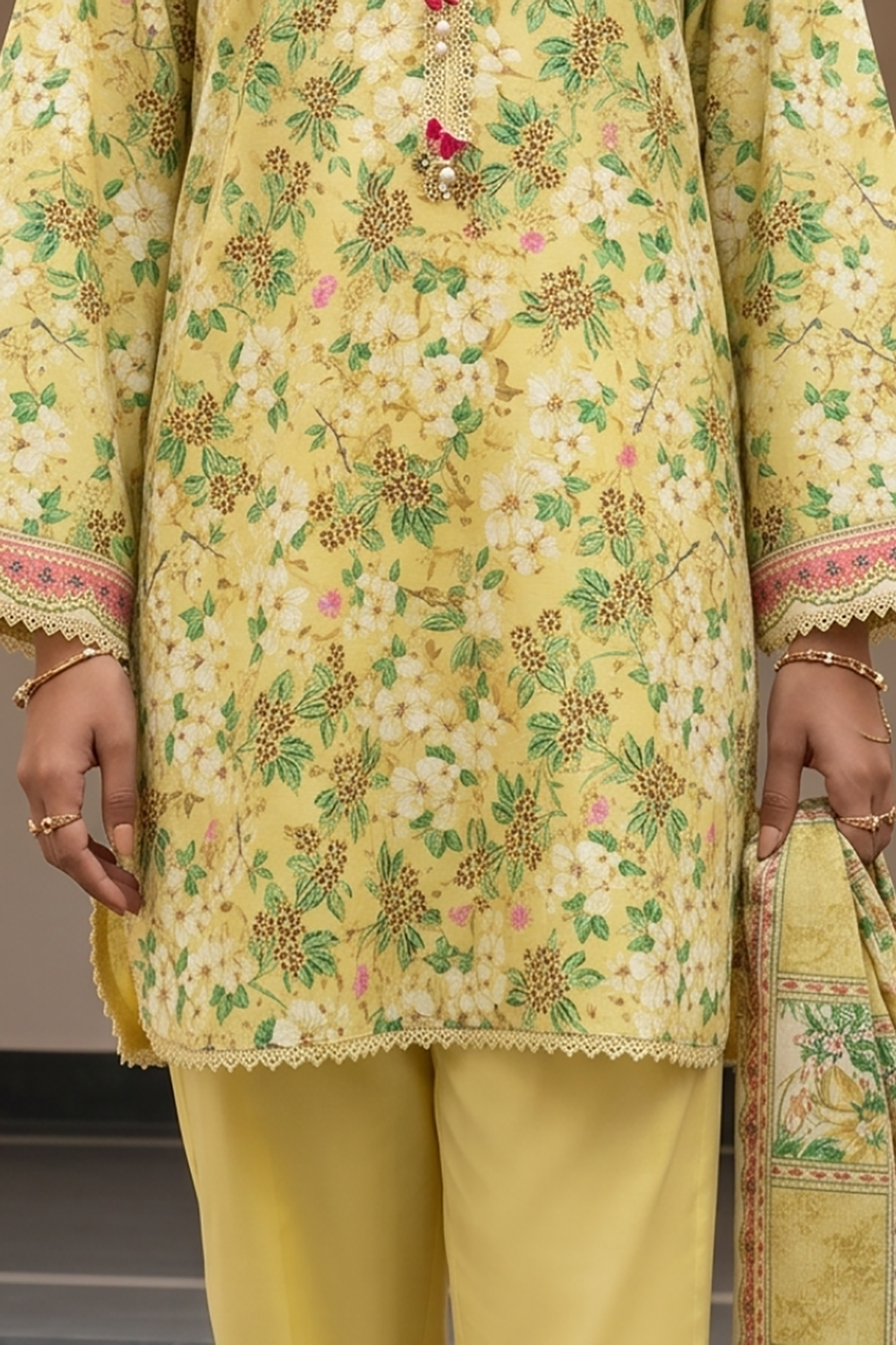 Shirt Shalwar Dupatta - 8076