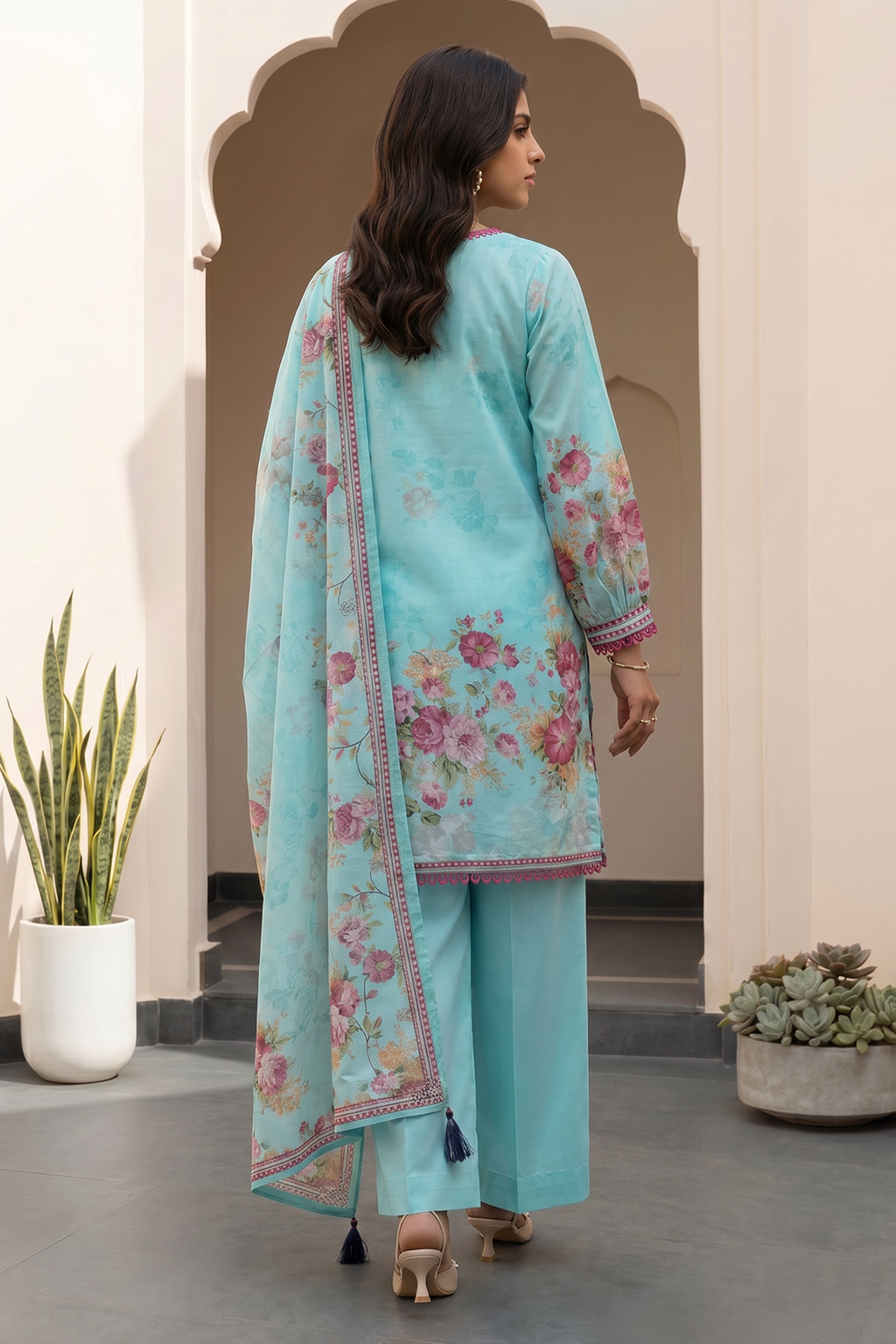 Shirt Shalwar Dupatta - 8077